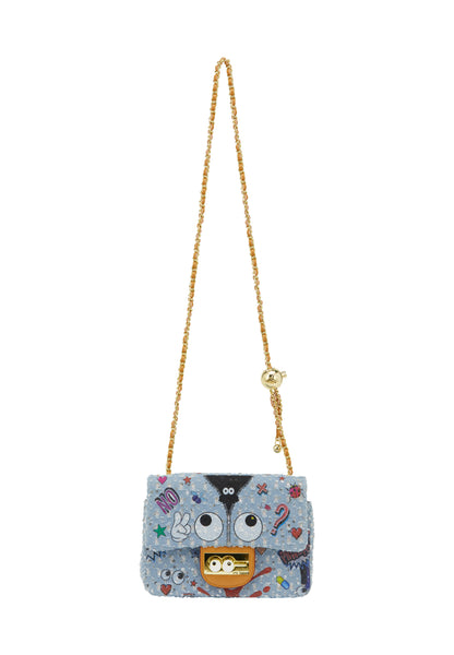 myMo pop EYETHEME Women's Flap Bag