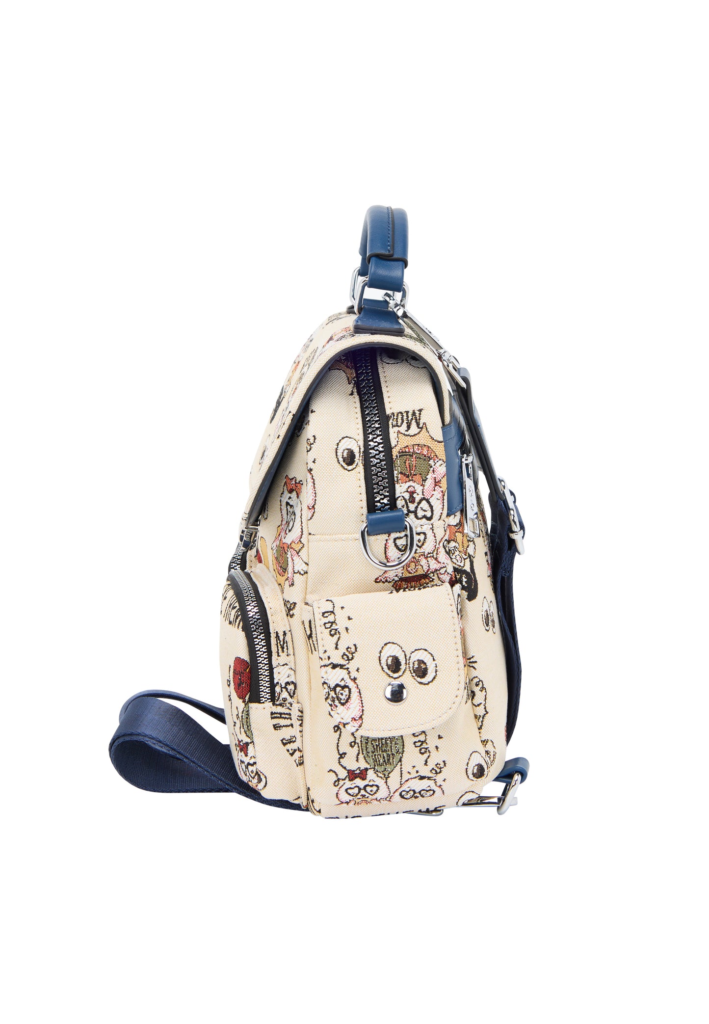 myMo pop EYETHEME Damen-Klapptasche Klapptasche