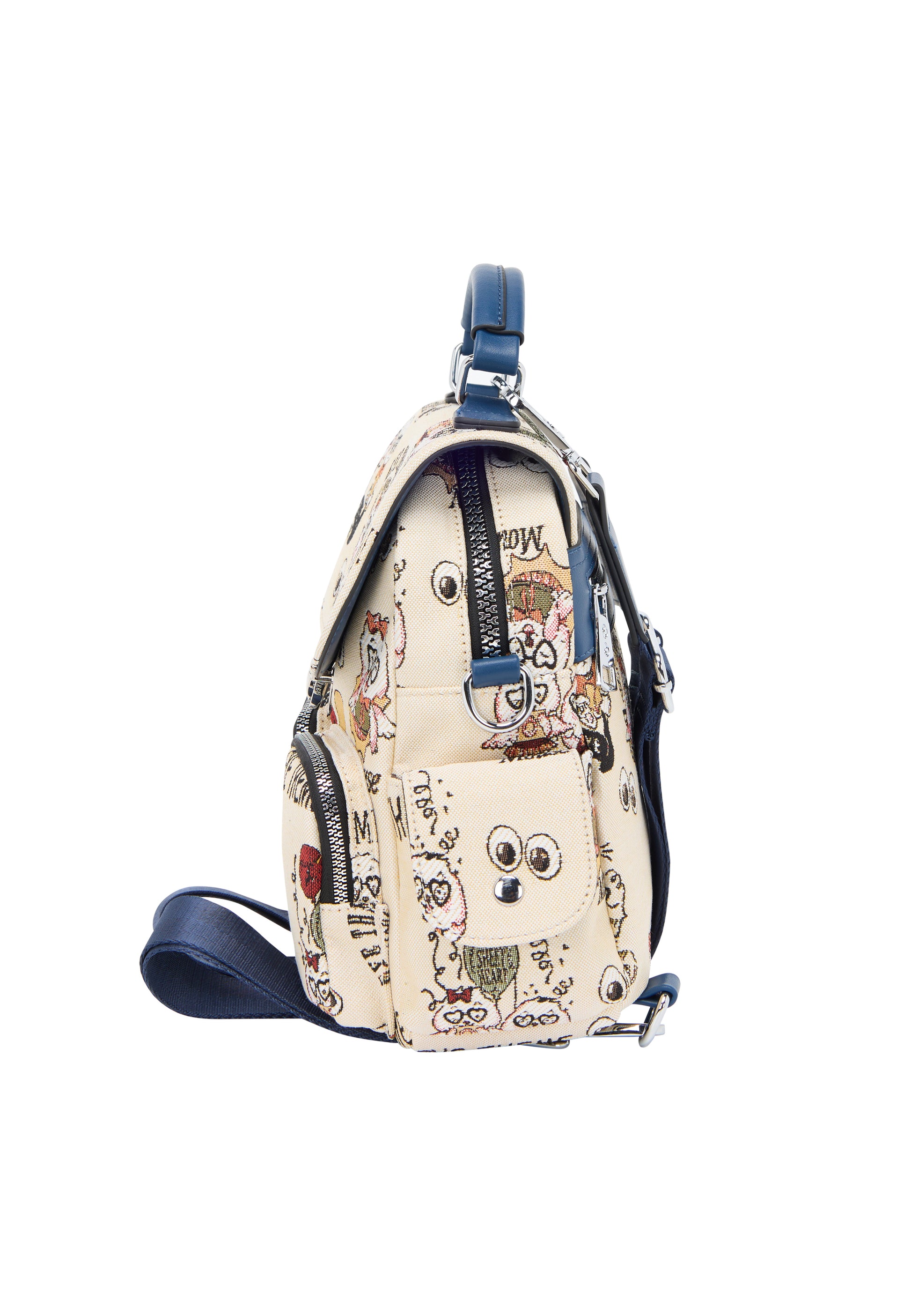myMo pop EYETHEME Damen-Klapptasche Klapptasche