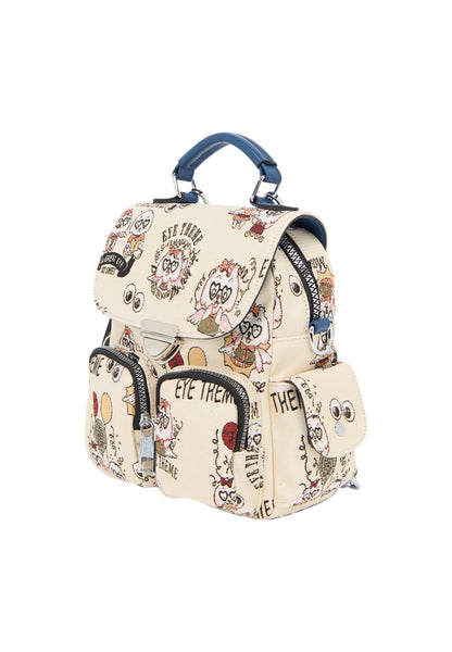 myMo pop EYETHEME Damen-Klapptasche Klapptasche