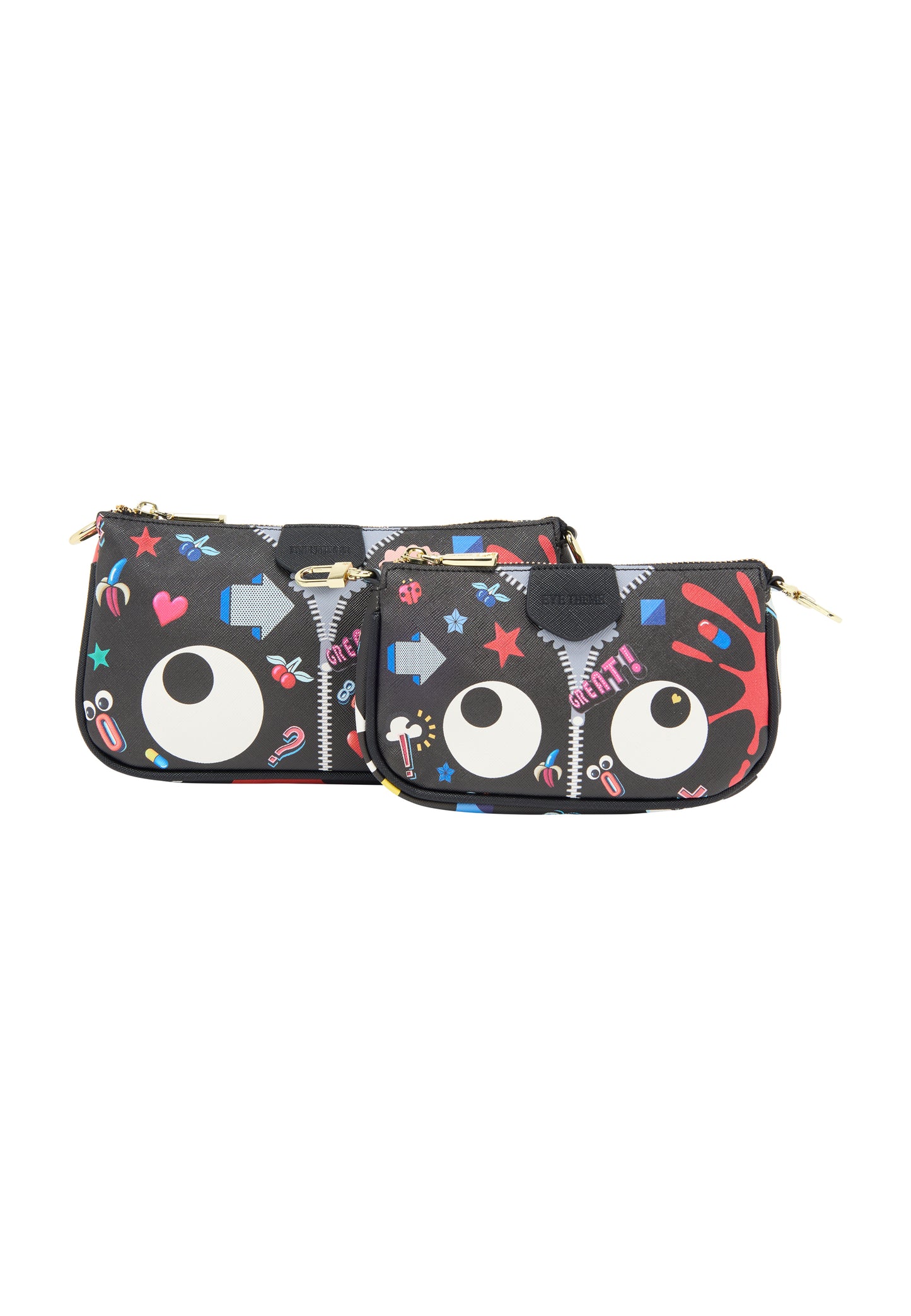 myMo pop EYETHEME Damen-Umhängetasche
