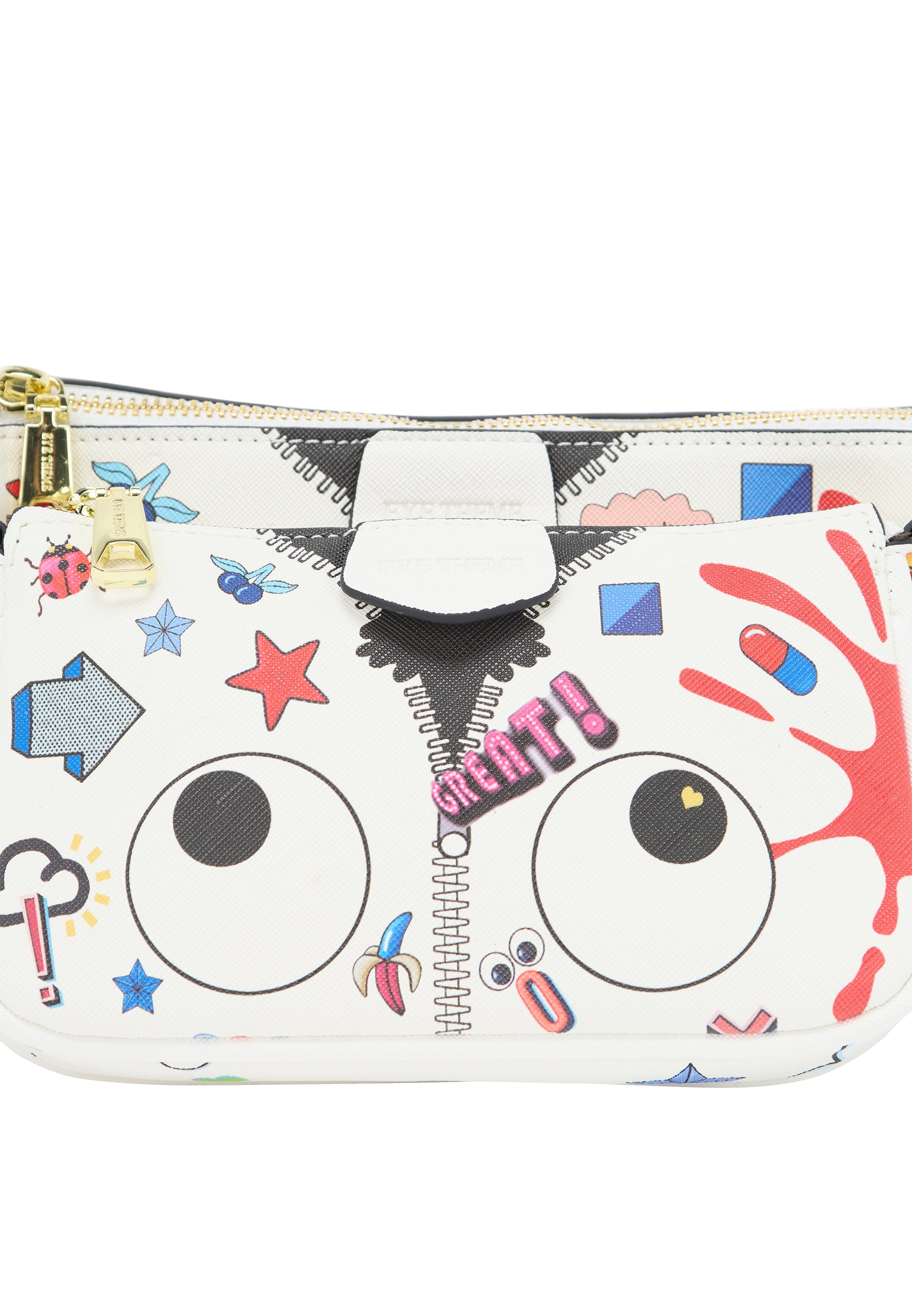 myMo pop EYETHEME Damen-Umhängetasche
