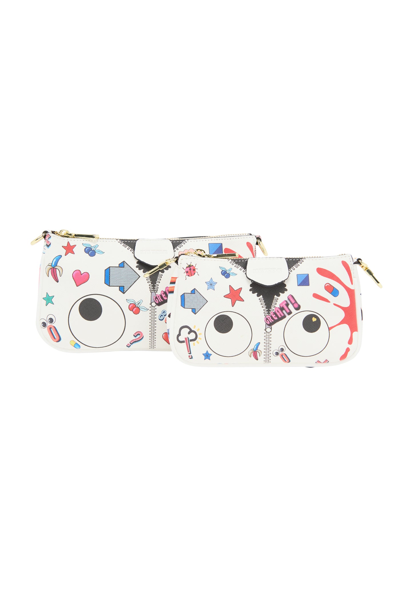 myMo pop EYETHEME Damen-Umhängetasche