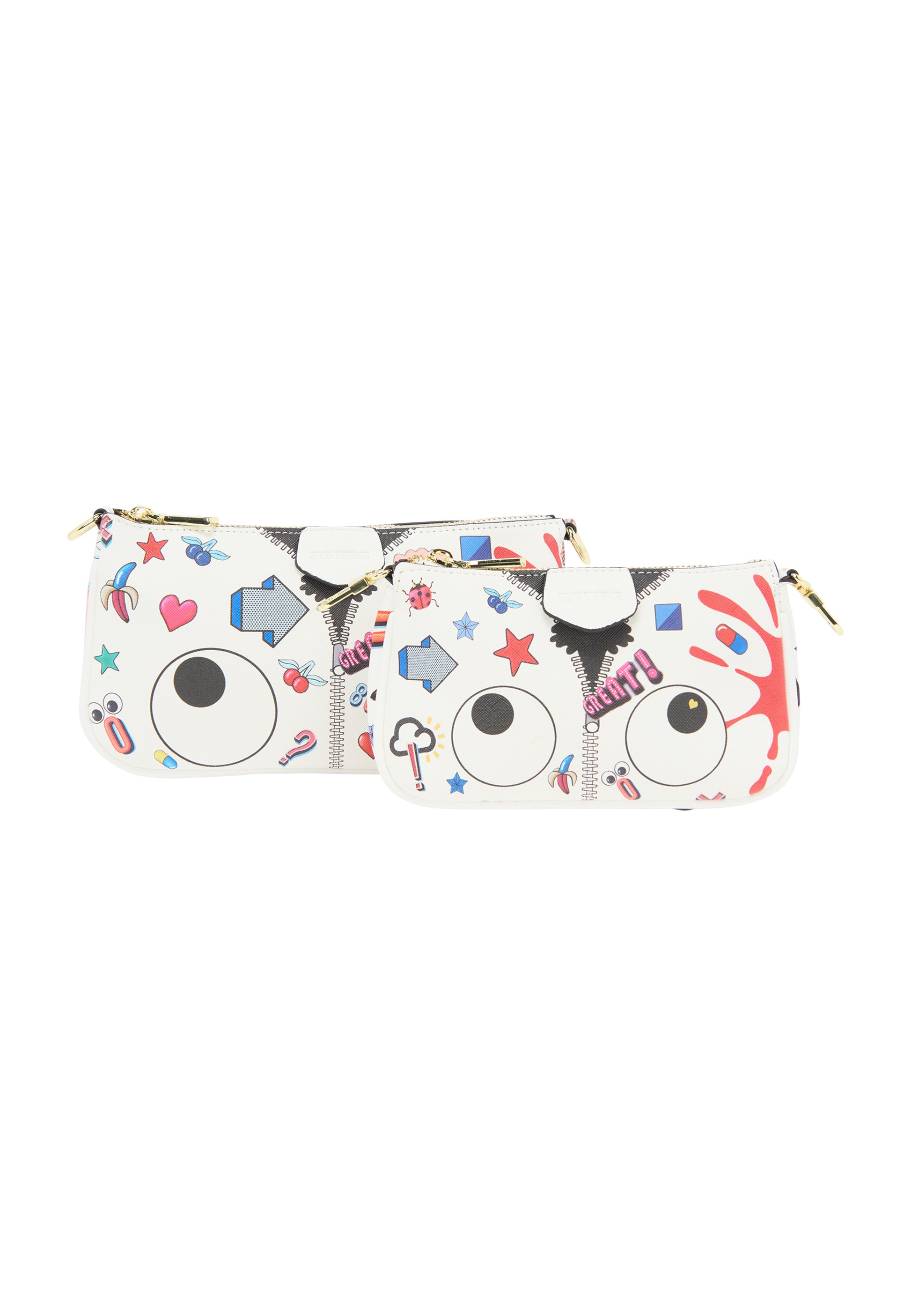 myMo pop EYETHEME Damen-Umhängetasche