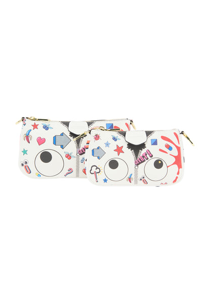 myMo pop EYETHEME Damen-Umhängetasche