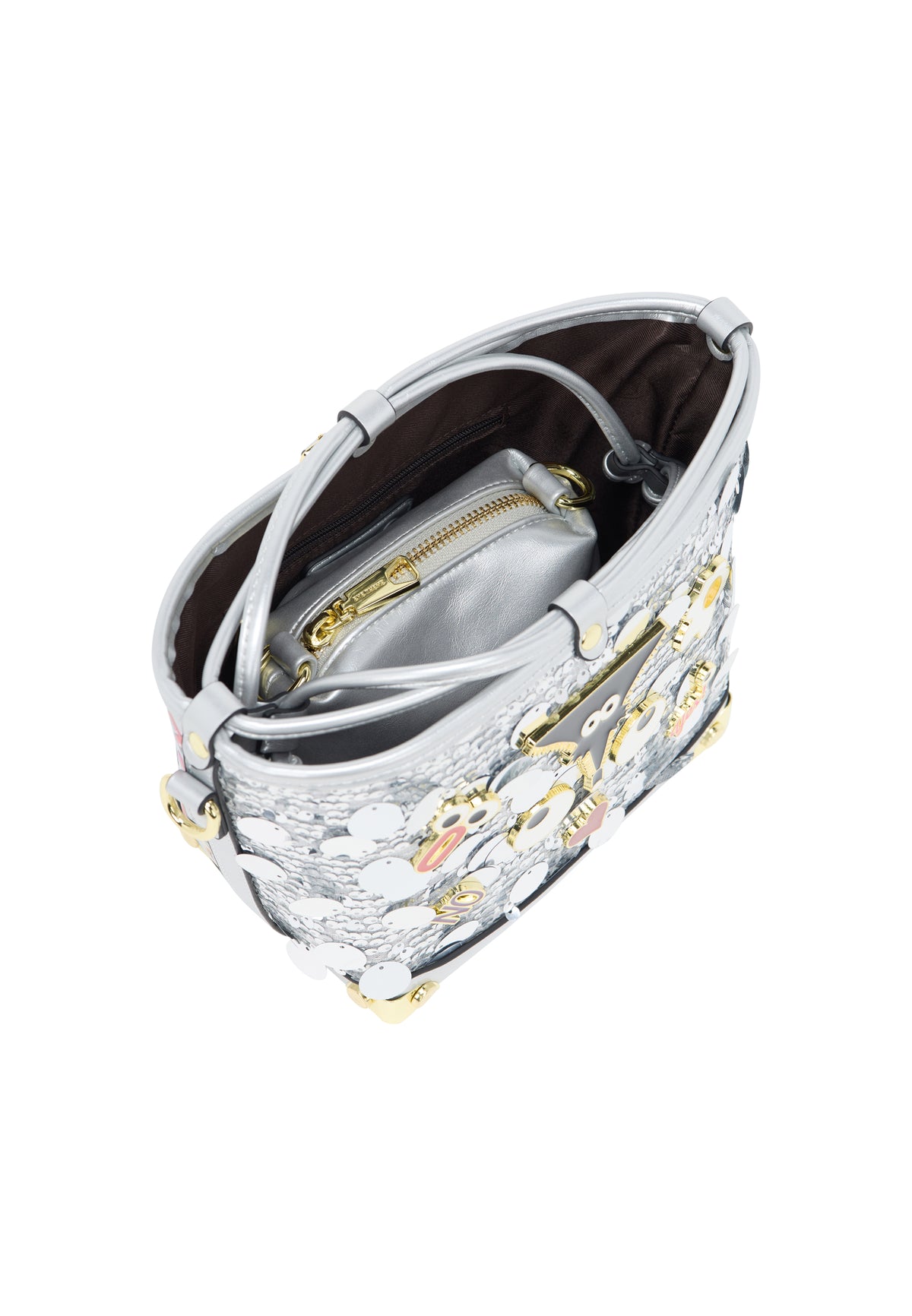myMo pop EYETHEME Damen-Beuteltasche