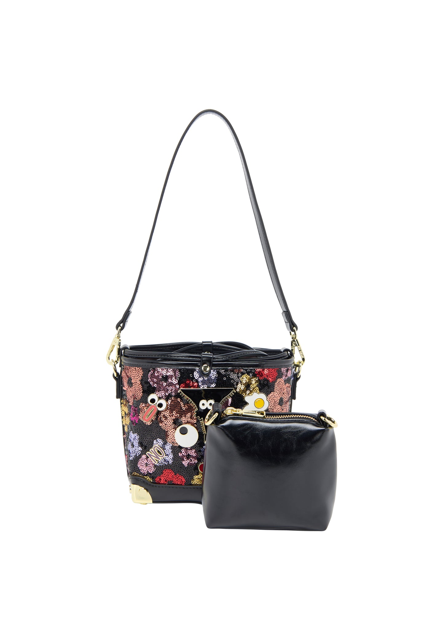 myMo pop EYETHEME Damen-Beuteltasche