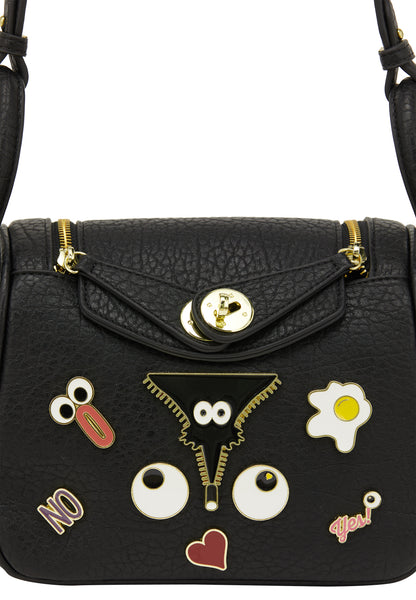 myMo pop EYETHEME Damen-Umhängetasche
