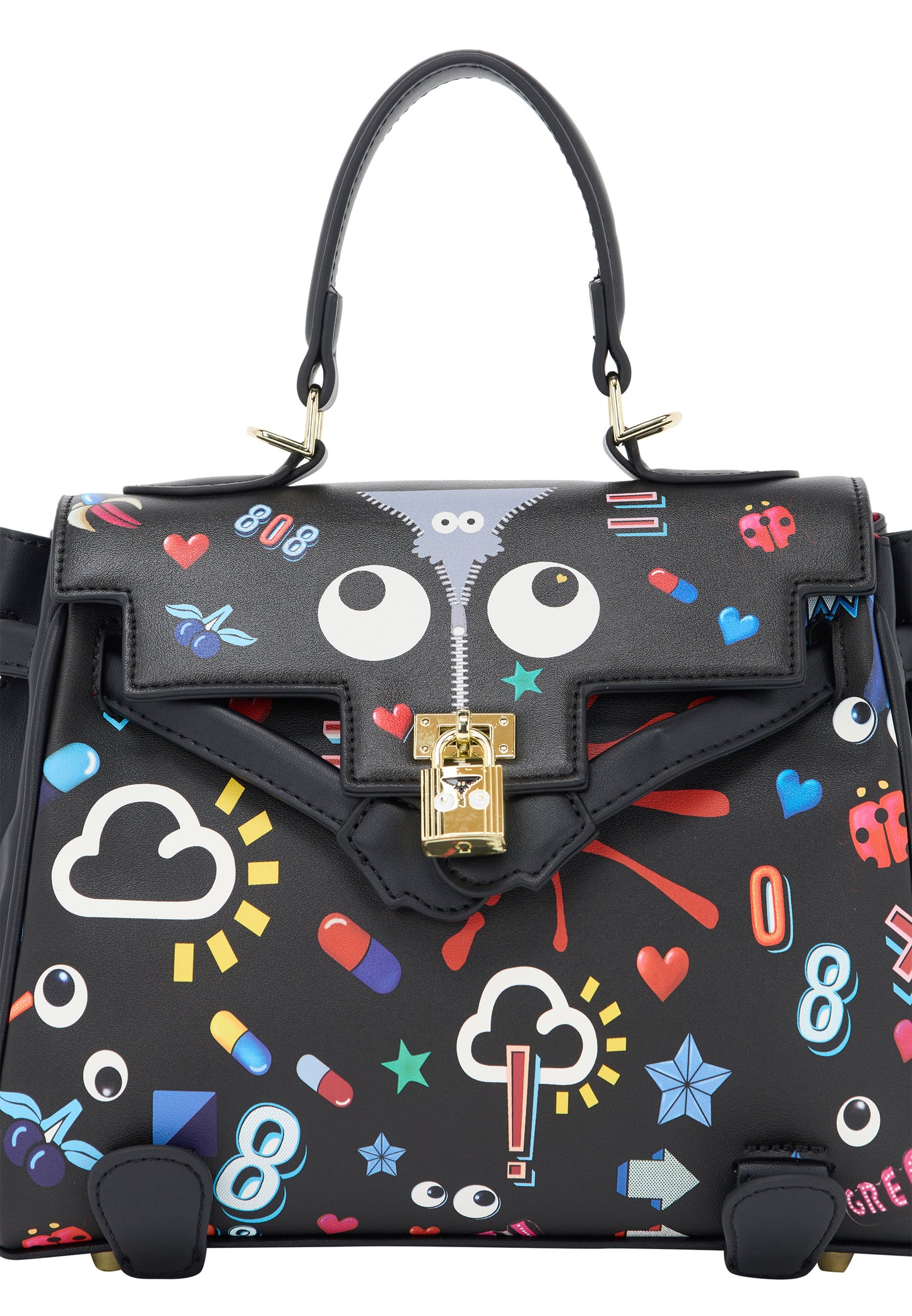 myMo pop EYETHEME Women's Flap Bag