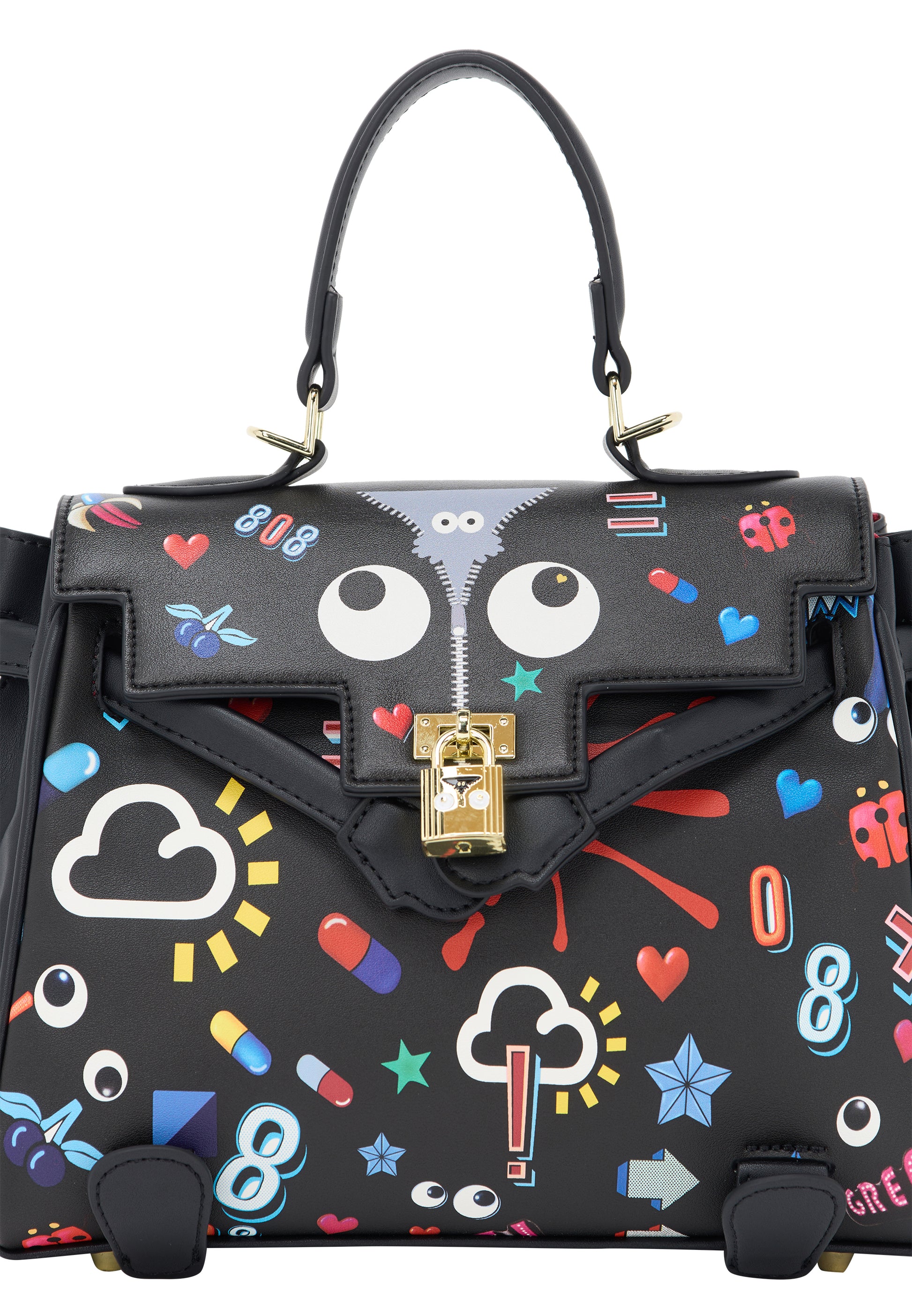 myMo pop EYETHEME Women's Flap Bag