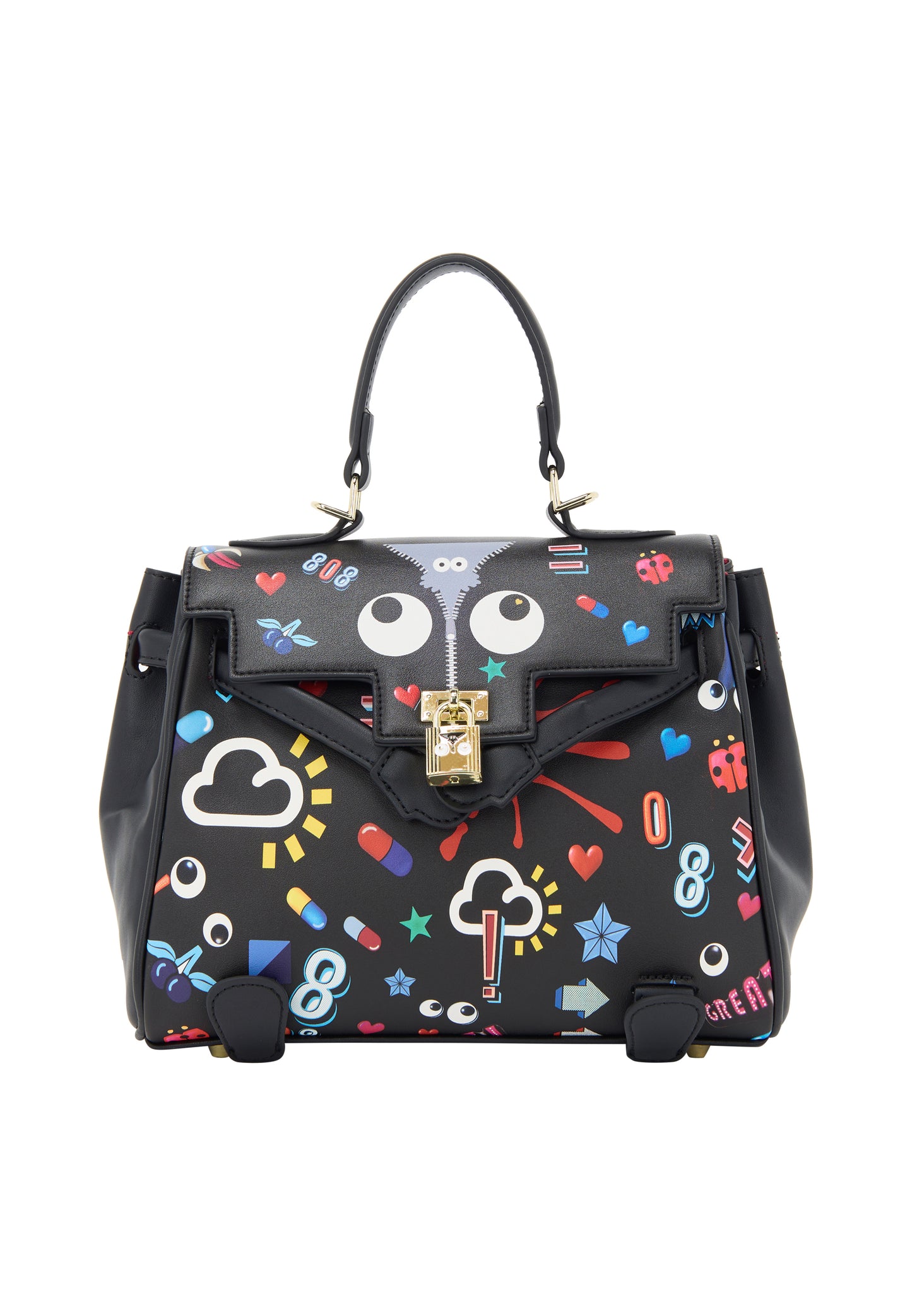 myMo pop EYETHEME Women's Flap Bag
