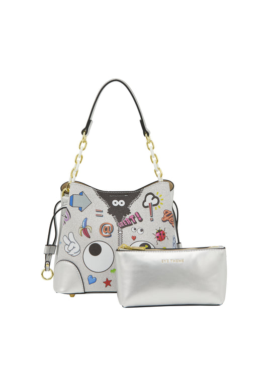 myMo pop EYETHEME Women's 2 In-1 Tote Bag Set