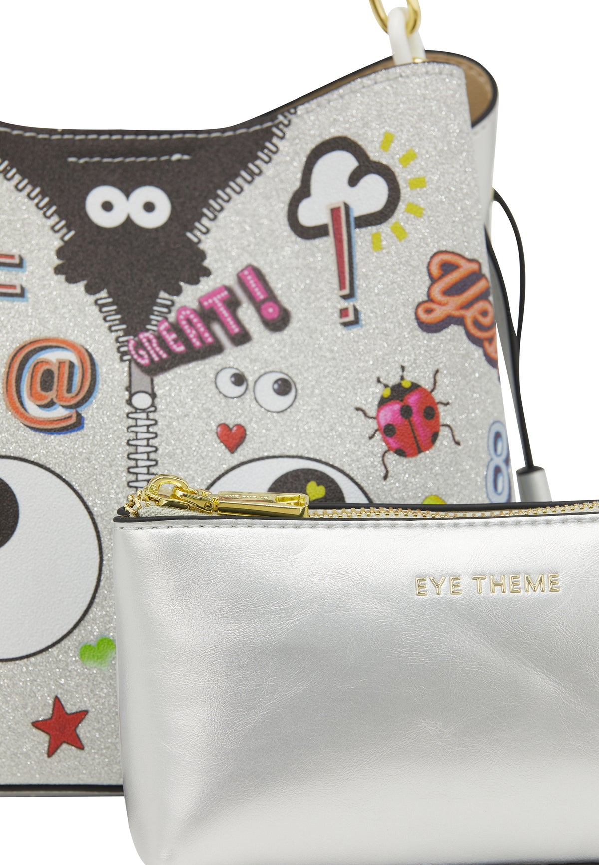 myMo pop EYETHEME Women's 2 In-1 Tote Bag Set