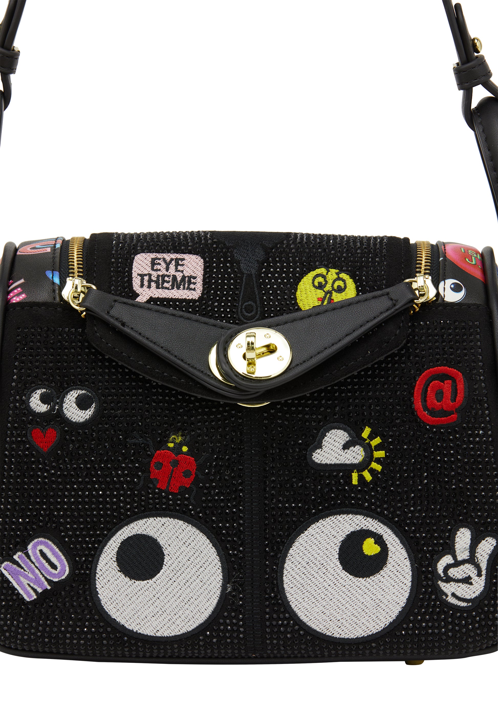myMo pop EYETHEME Damen-Umhängetasche