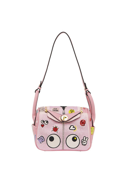 myMo pop EYETHEME Damen-Umhängetasche