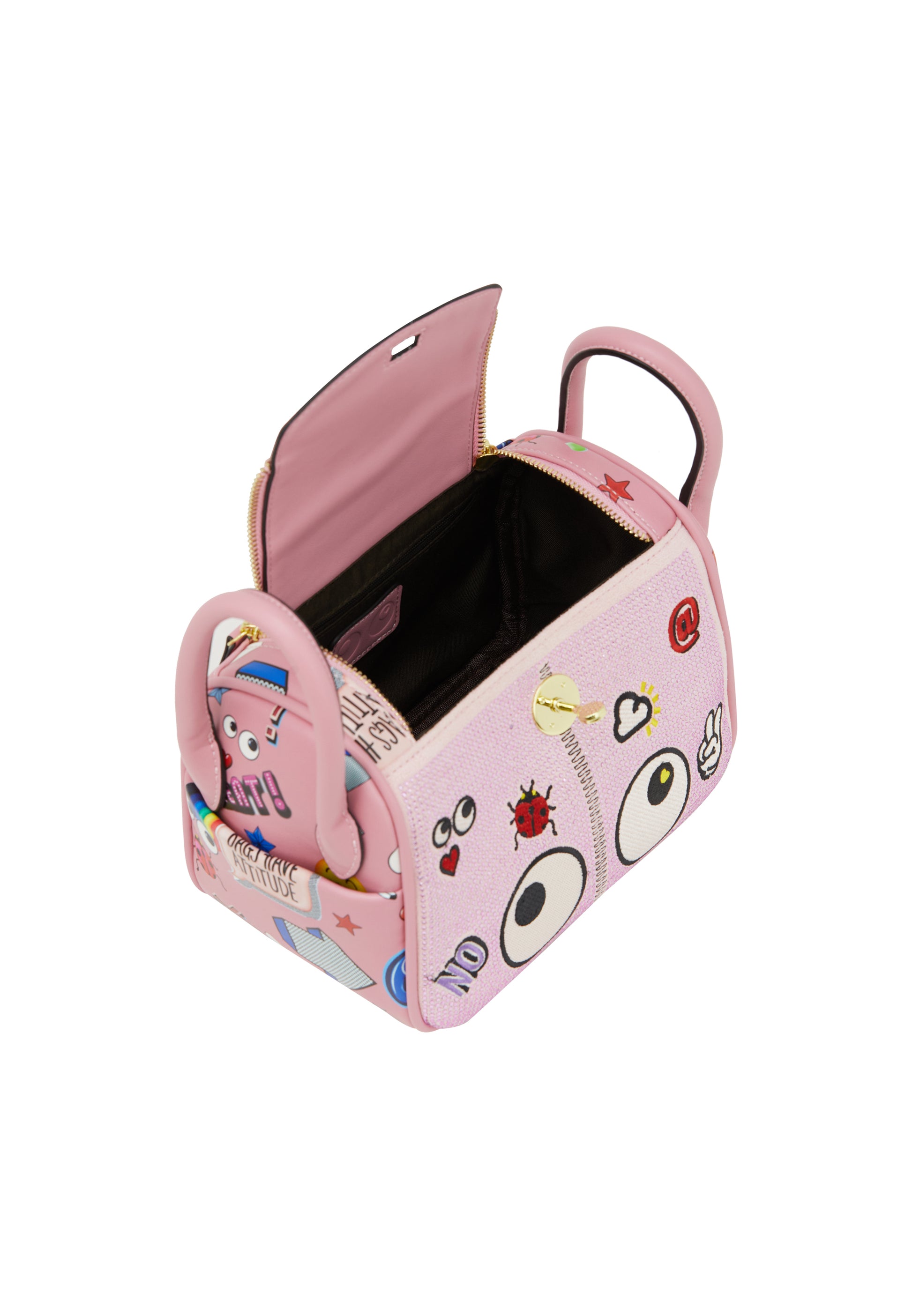 myMo pop EYETHEME Damen-Umhängetasche