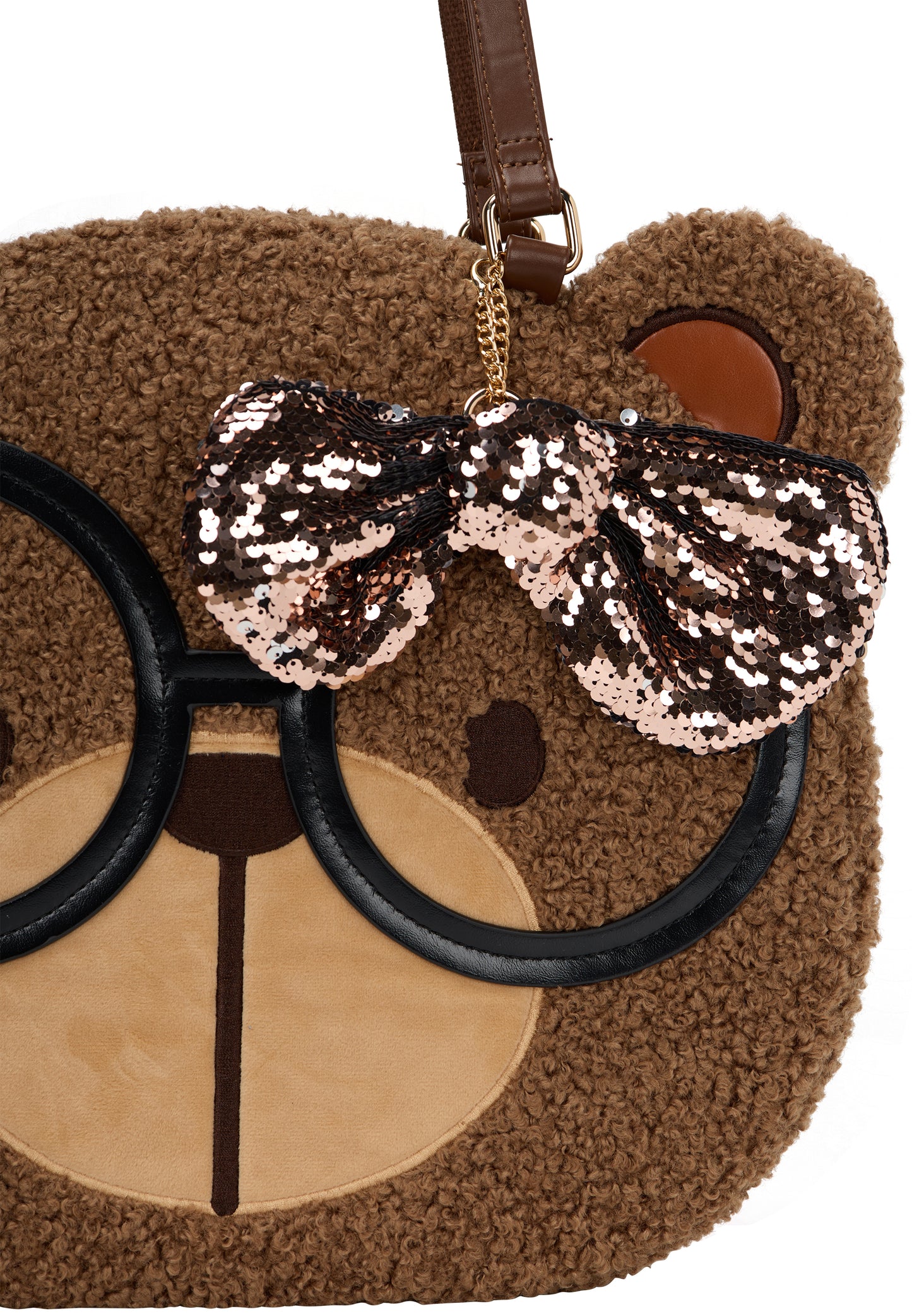 myMo pop Cream Bear Shoulder Bag Shoulder Bag