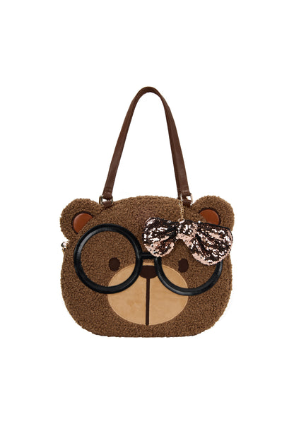 myMo pop Cream Bear Shoulder Bag Shoulder Bag