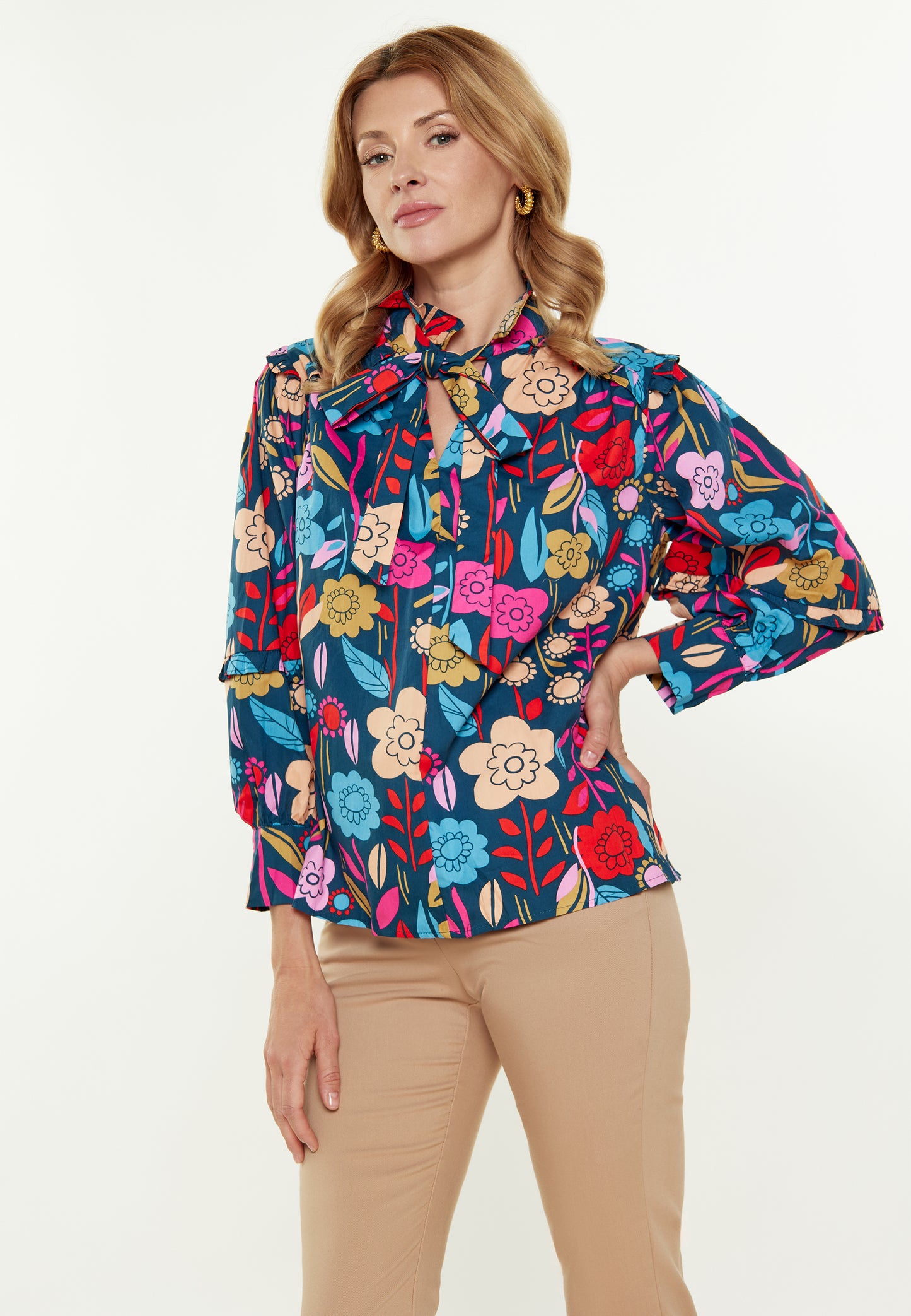 usha Damenbluse