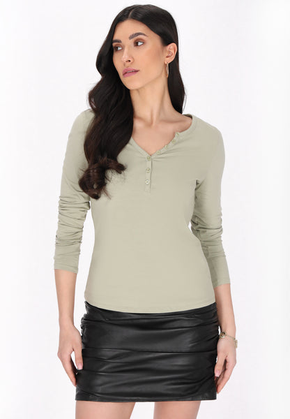 faina ESSENTIALS Damen-Langarmshirt