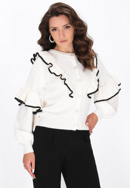 faina Damen-Strickjacke