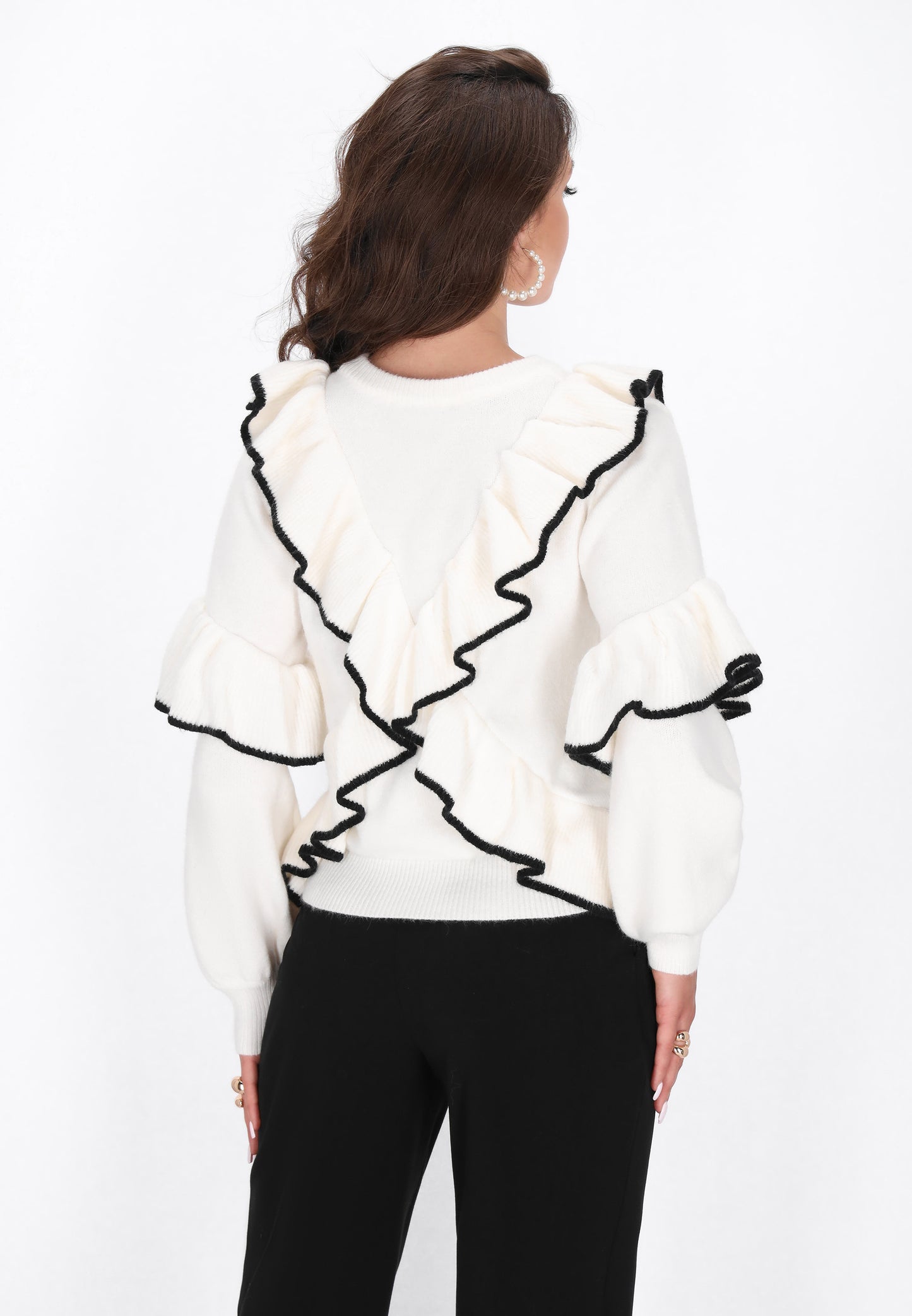 faina Damen-Strickjacke