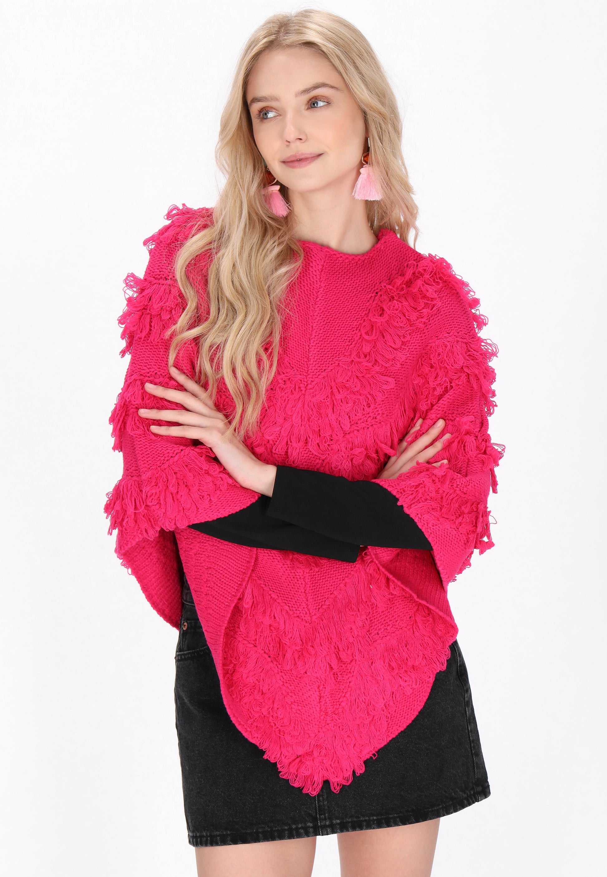 IZIA Women's Poncho