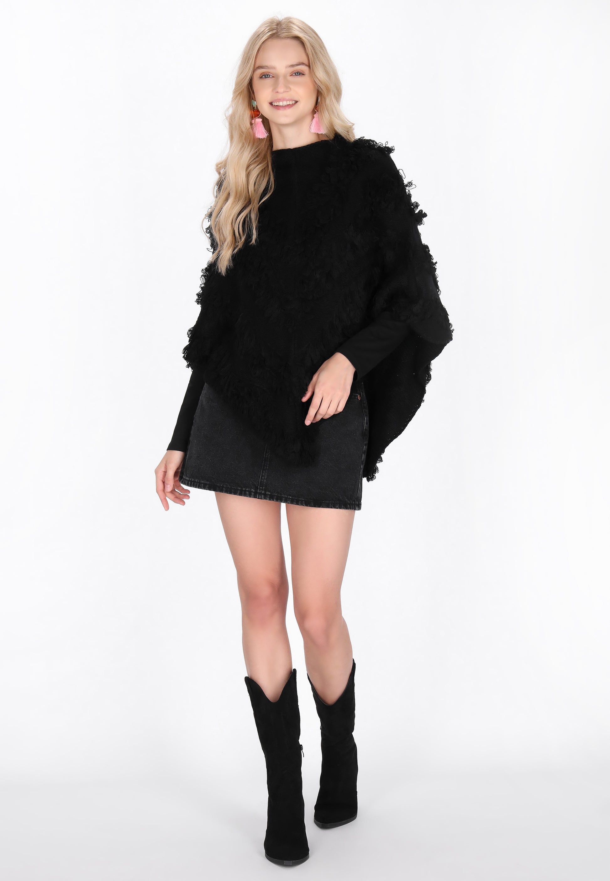 IZIA Women's Poncho