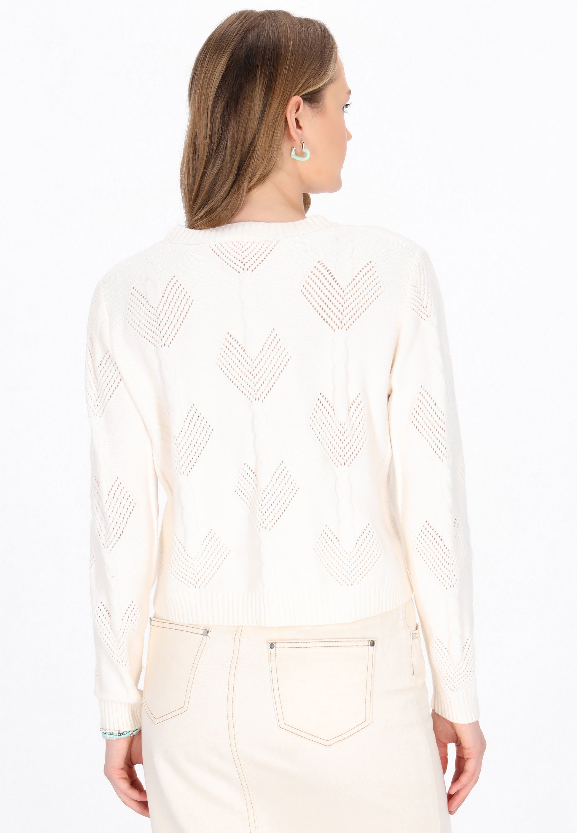 Mymo Damen Strickjacke