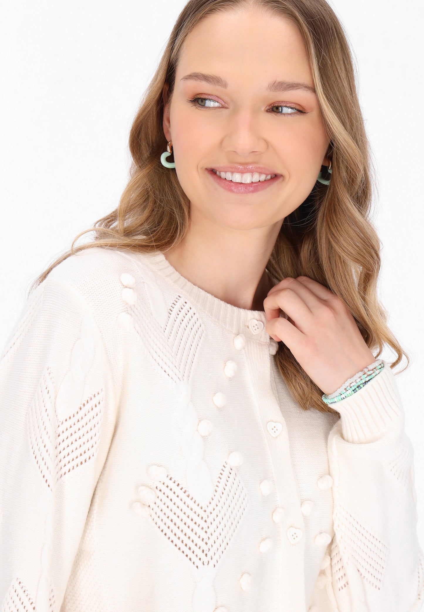 Mymo Damen Strickjacke