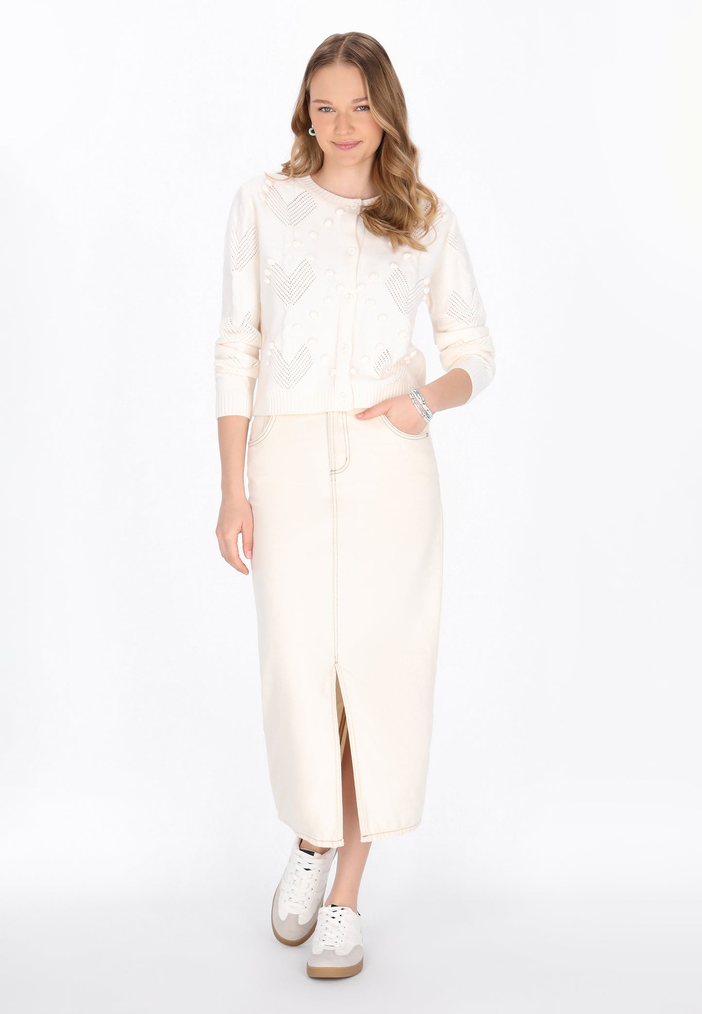 Mymo Damen Strickjacke