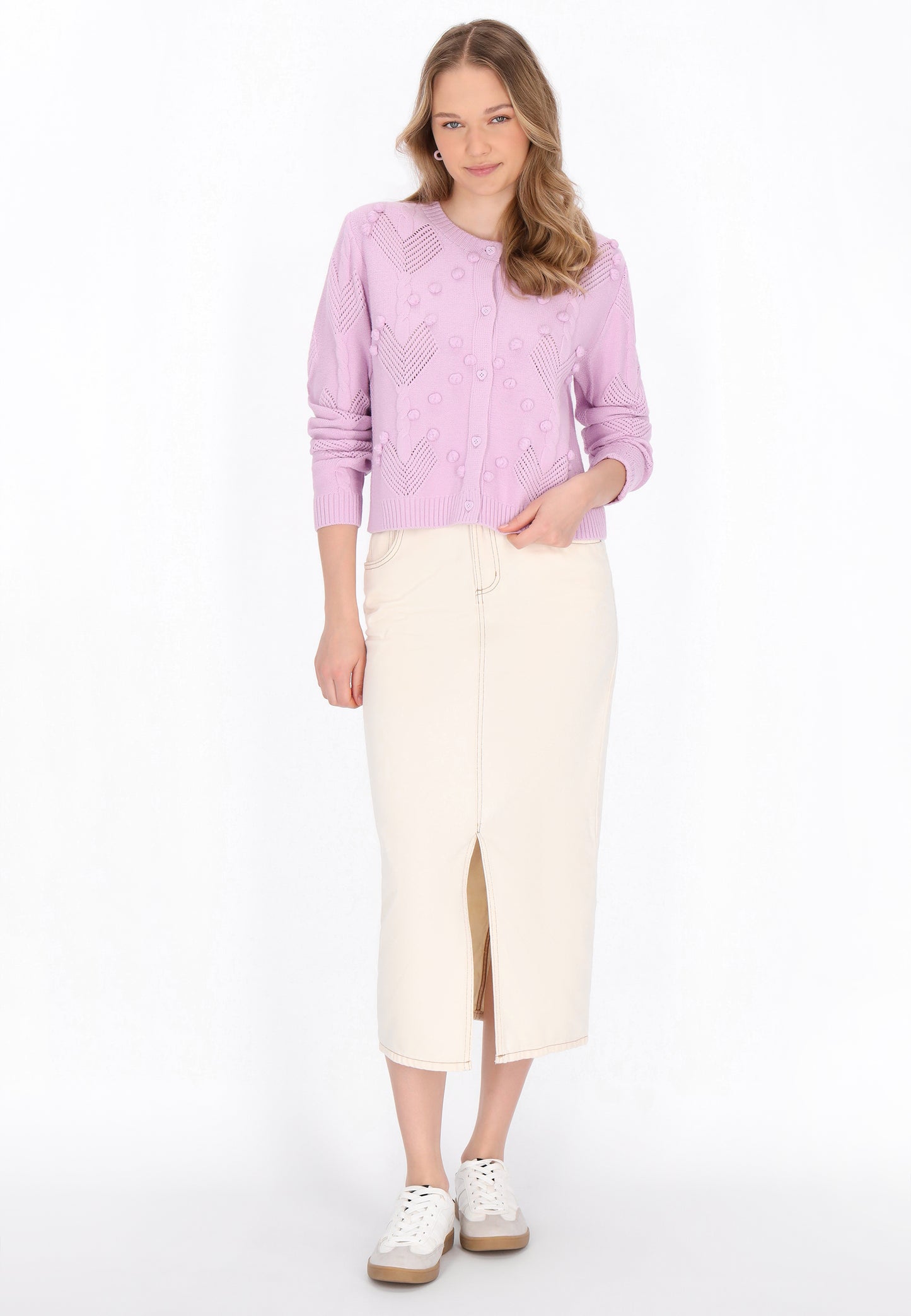 Mymo Damen Strickjacke