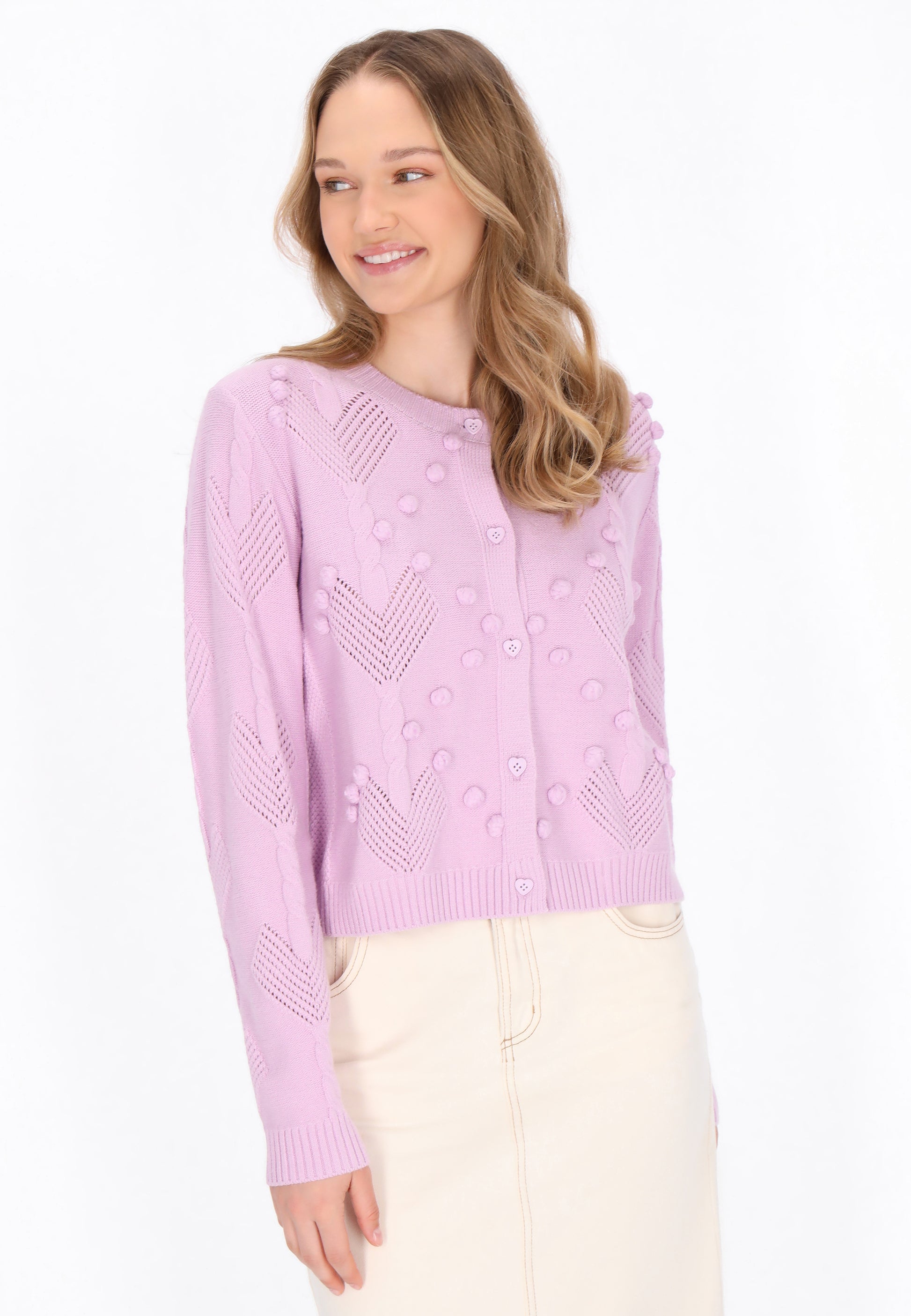 Mymo Damen Strickjacke