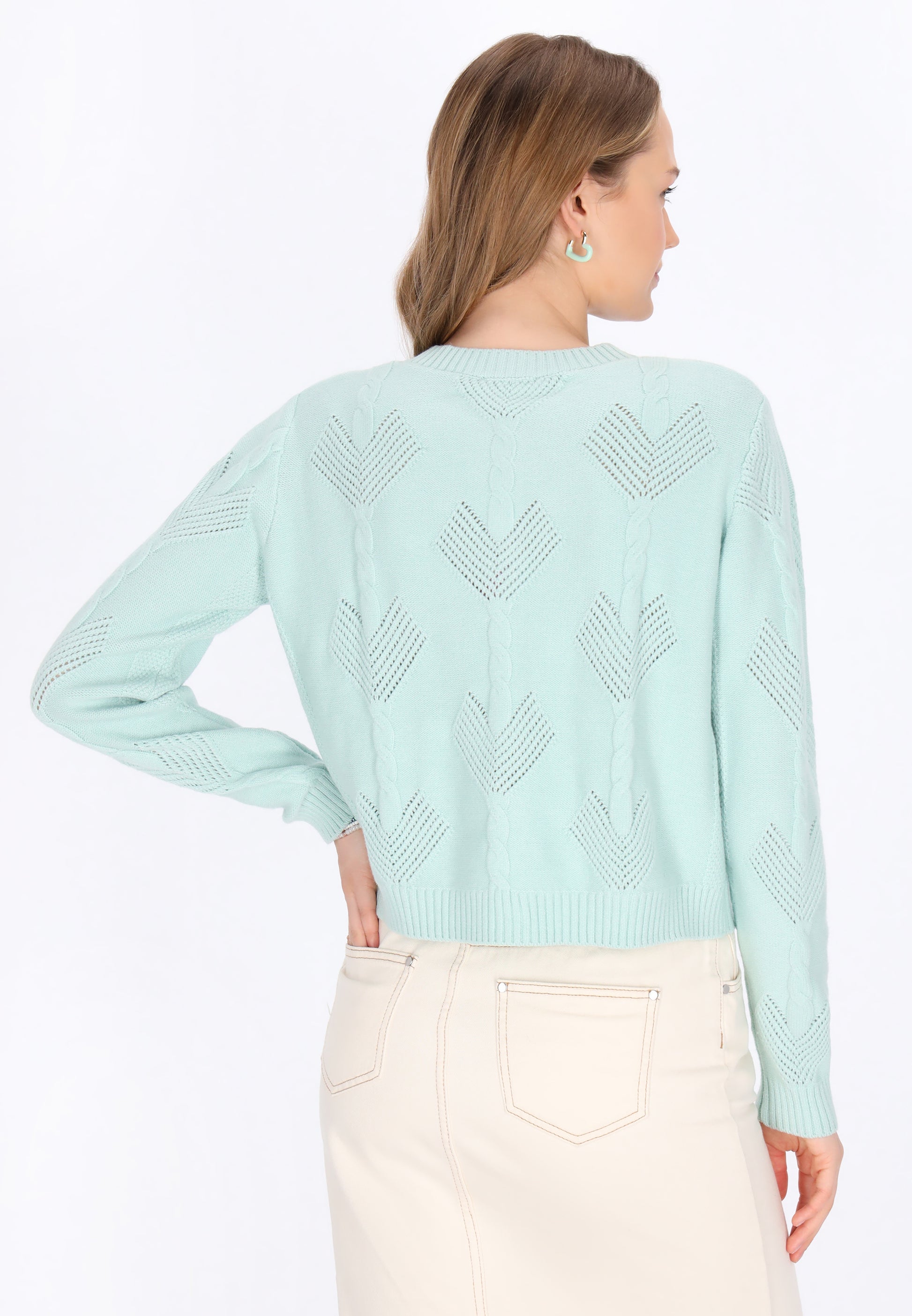 Mymo Damen Strickjacke