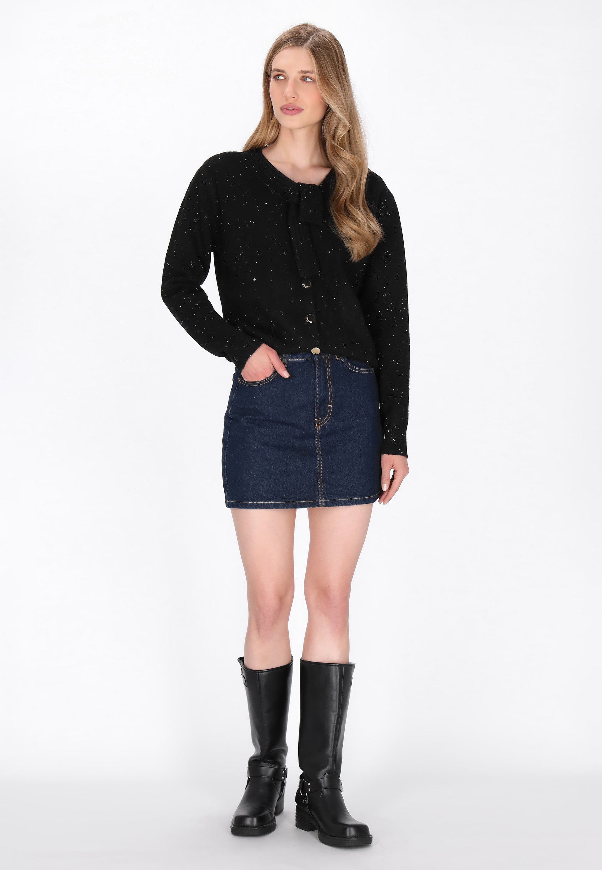 DreiMaster Vintage Damen Strickjacke