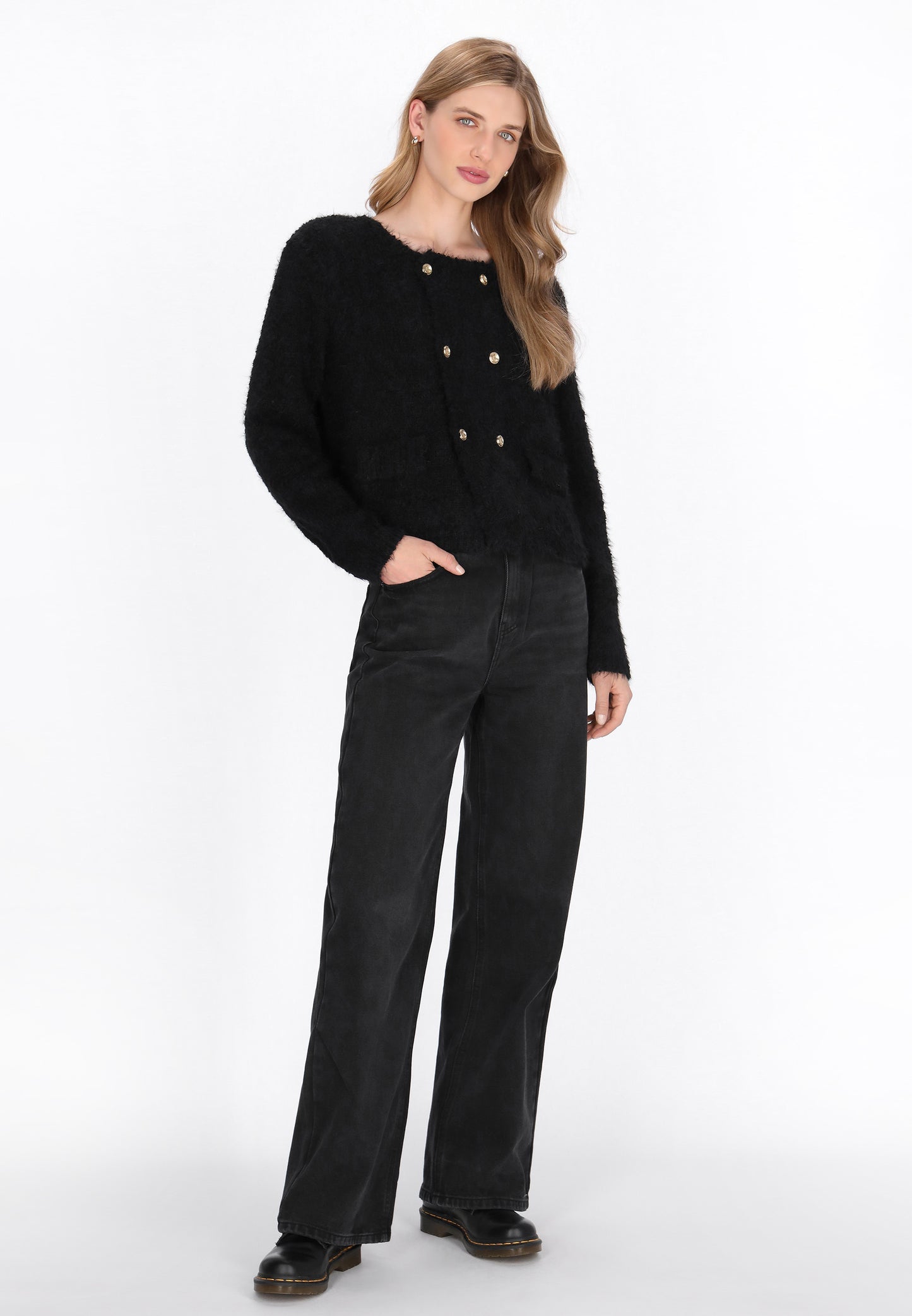 DreiMaster Vintage Damen Strickjacke