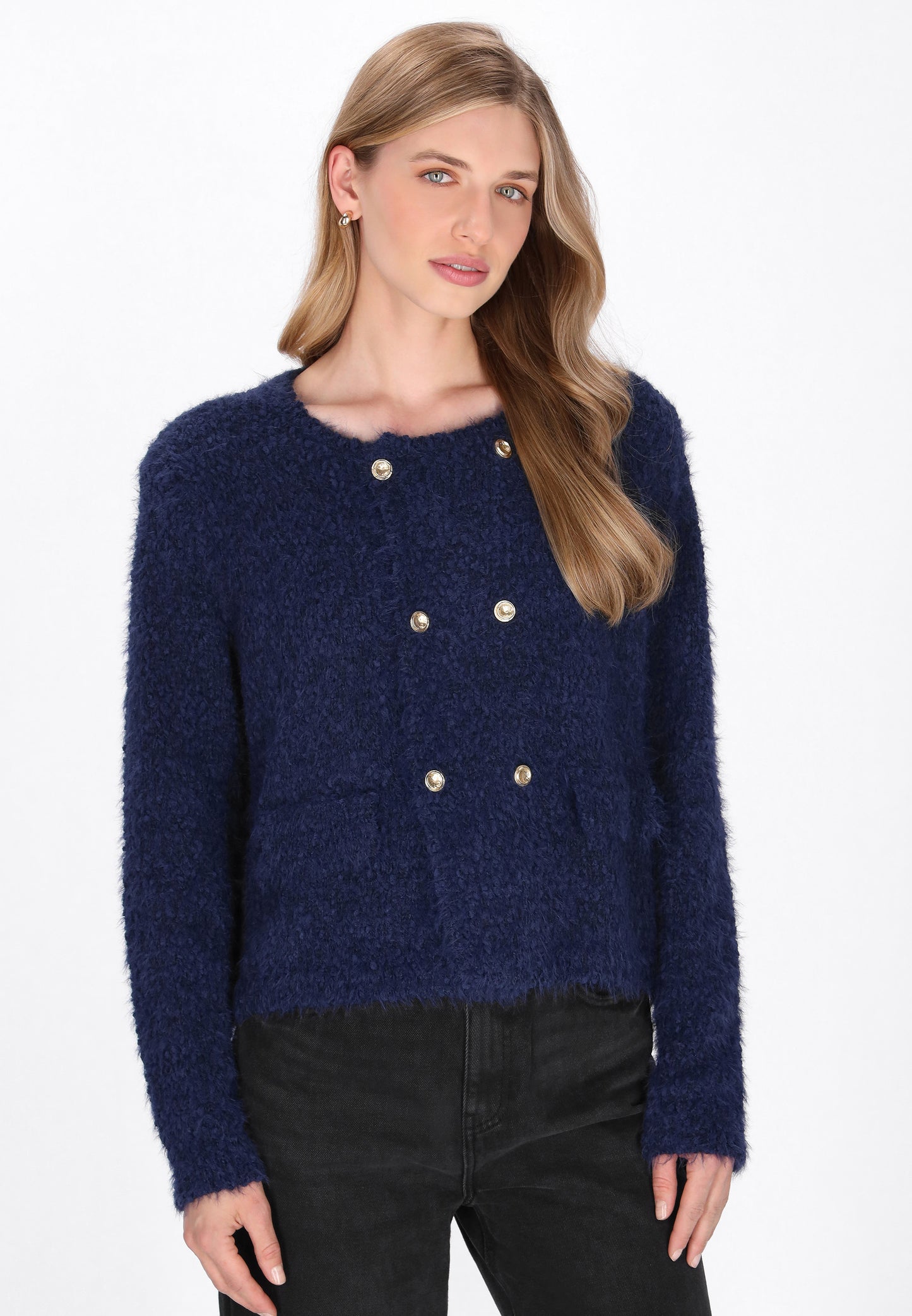 DreiMaster Vintage Damen Strickjacke