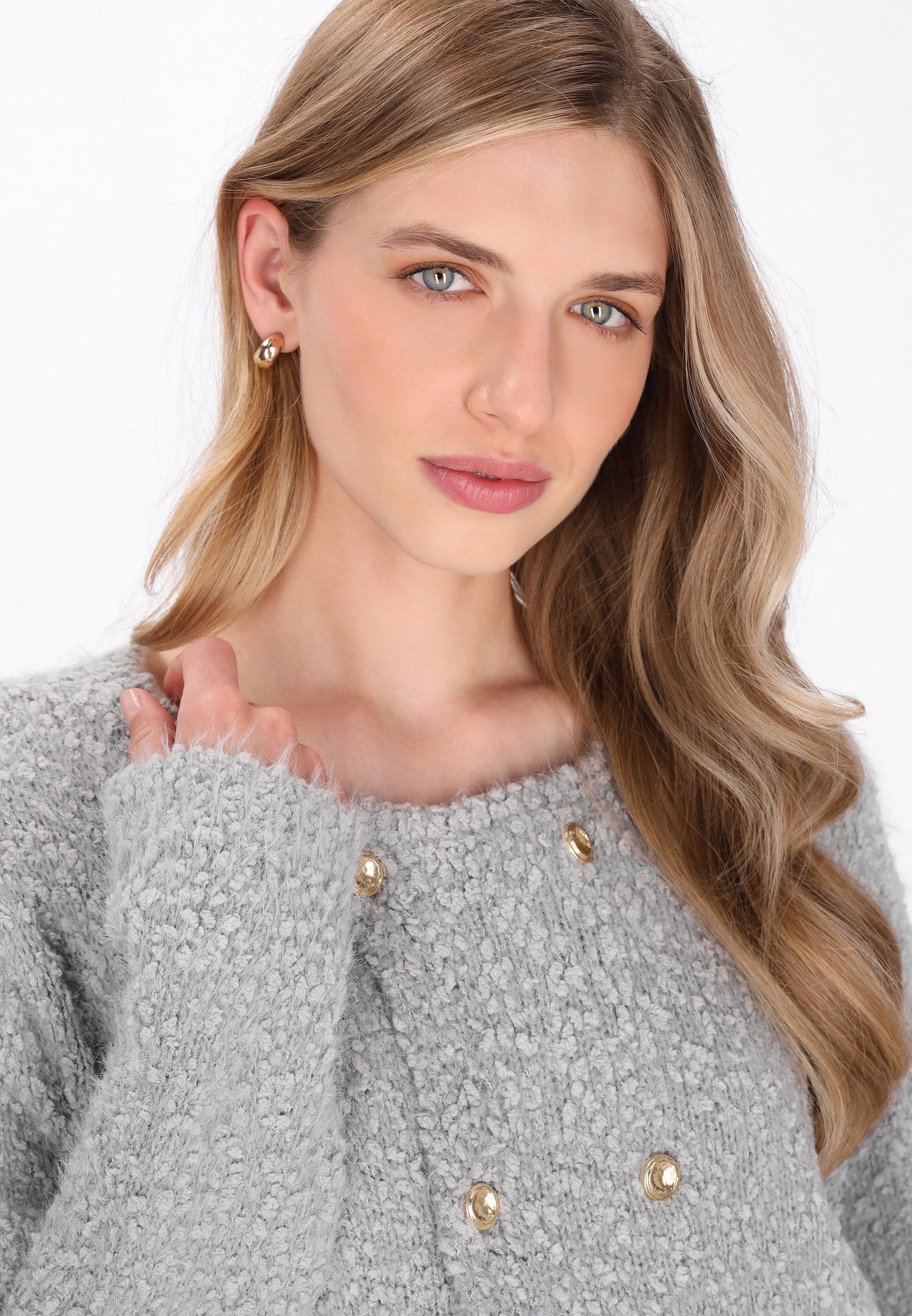 DreiMaster Vintage Damen Strickjacke