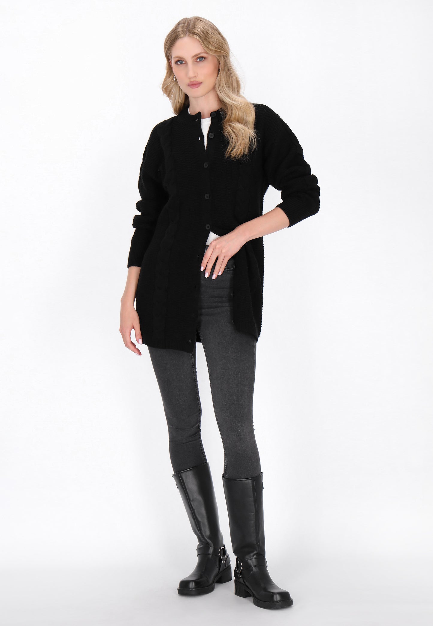DreiMaster Vintage Damen Strickjacke
