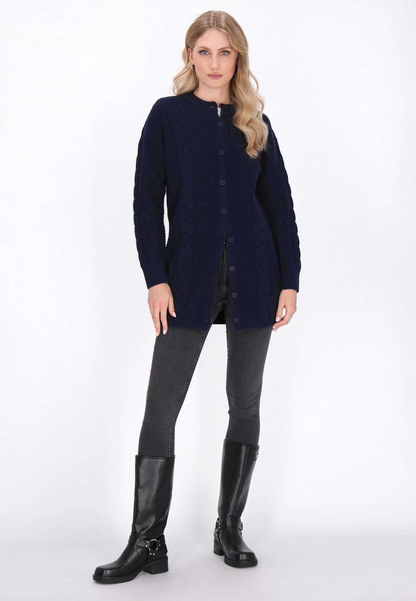 DreiMaster Vintage Damen Strickjacke