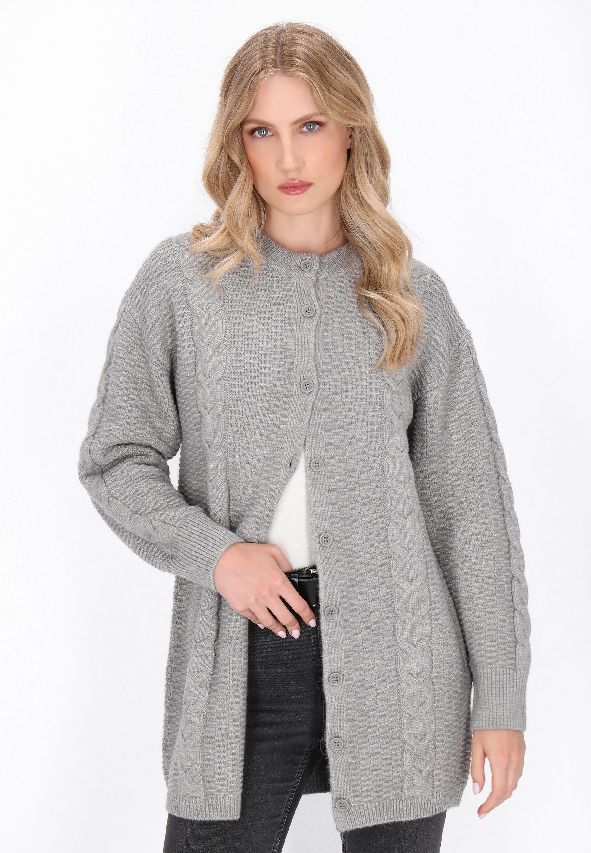 DreiMaster Vintage Damen Strickjacke