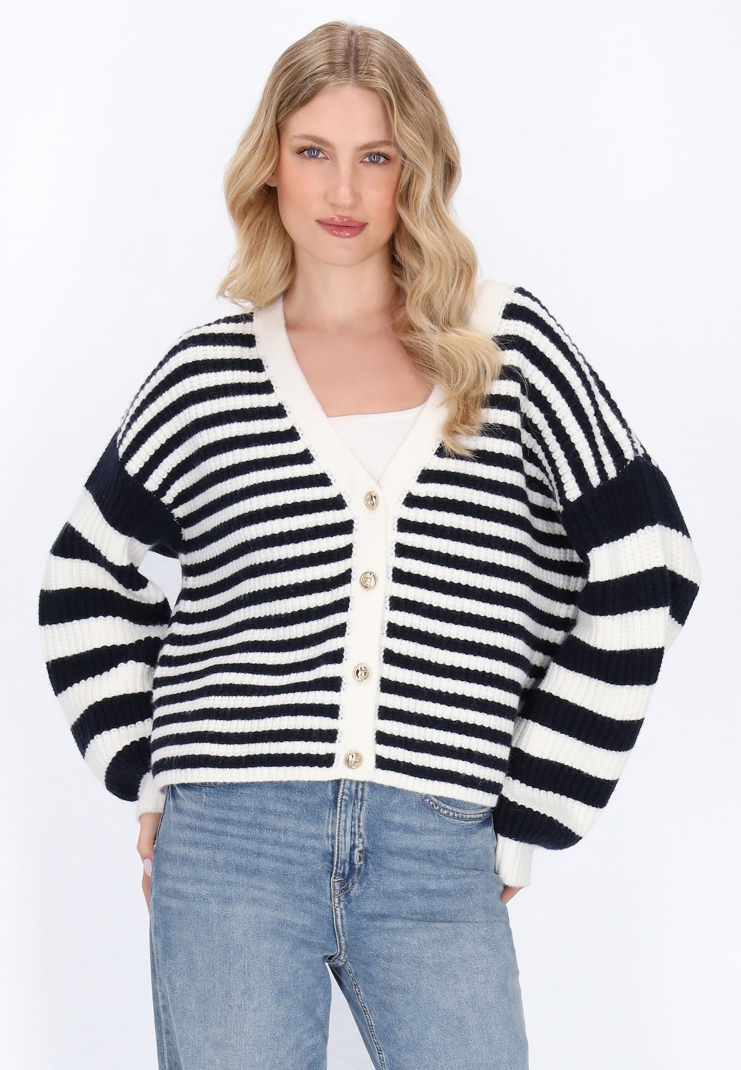 DreiMaster Maritim Damen Strickjacke