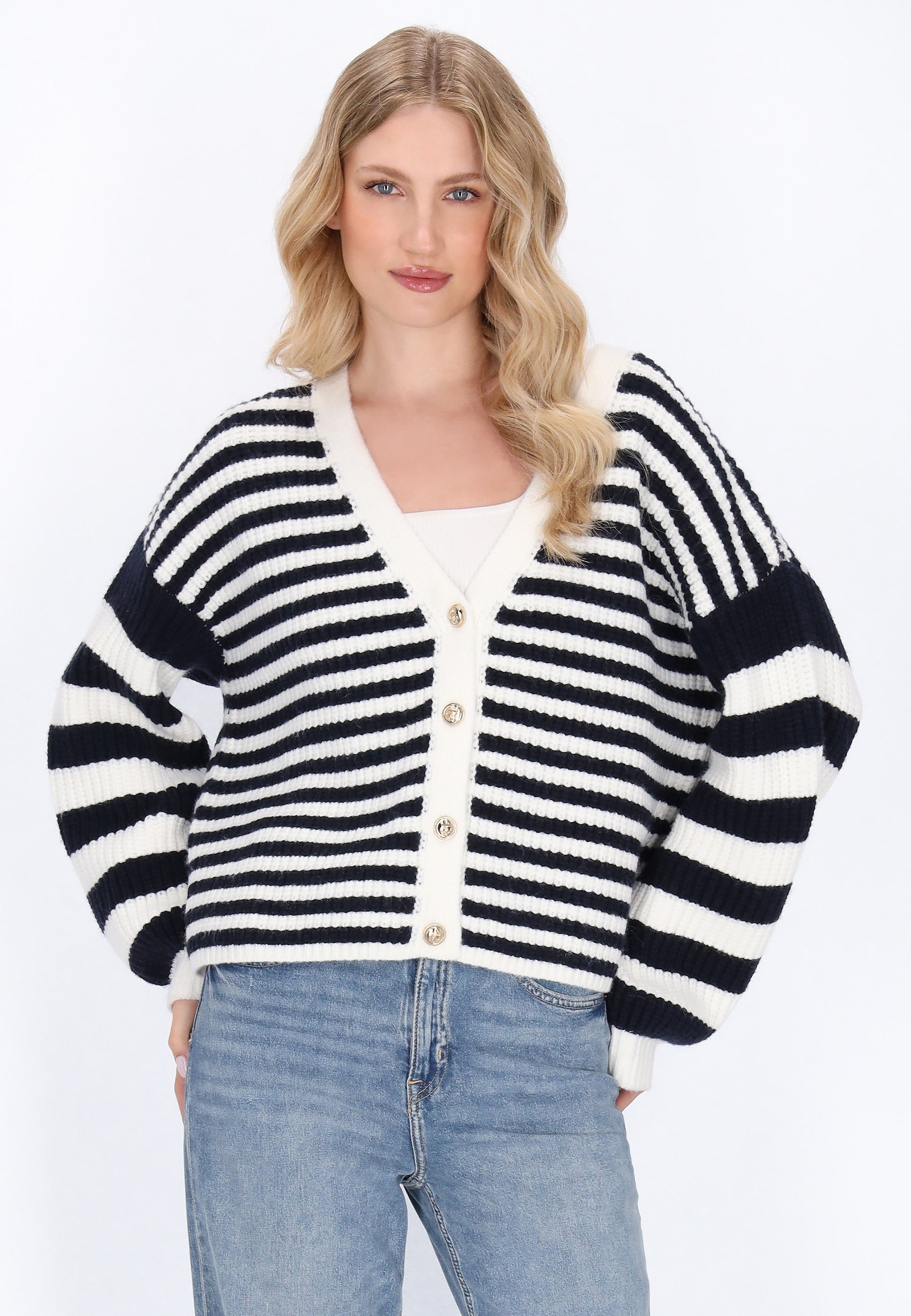 DreiMaster Maritim Damen Strickjacke