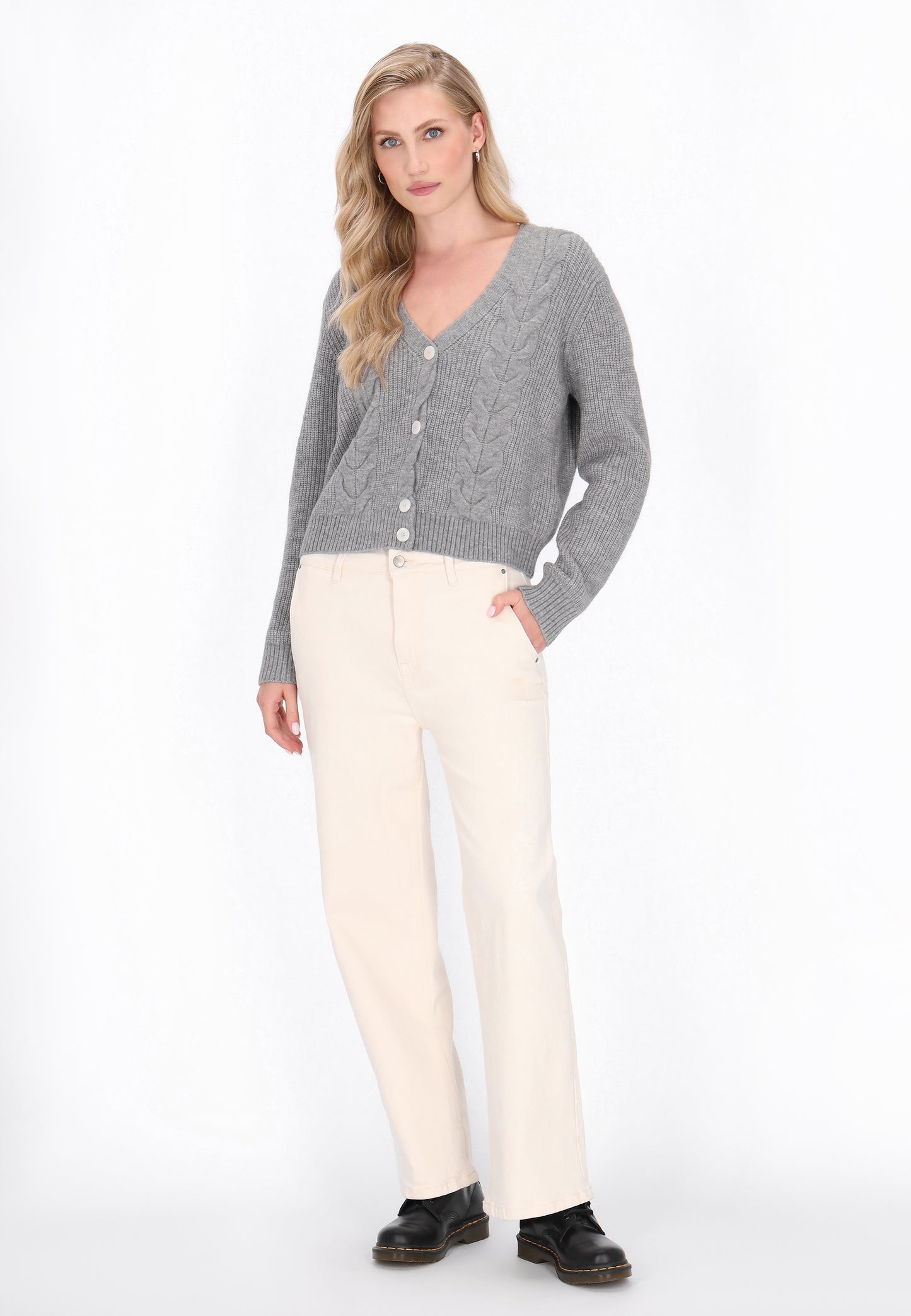 DreiMaster Vintage Damen Strickjacke