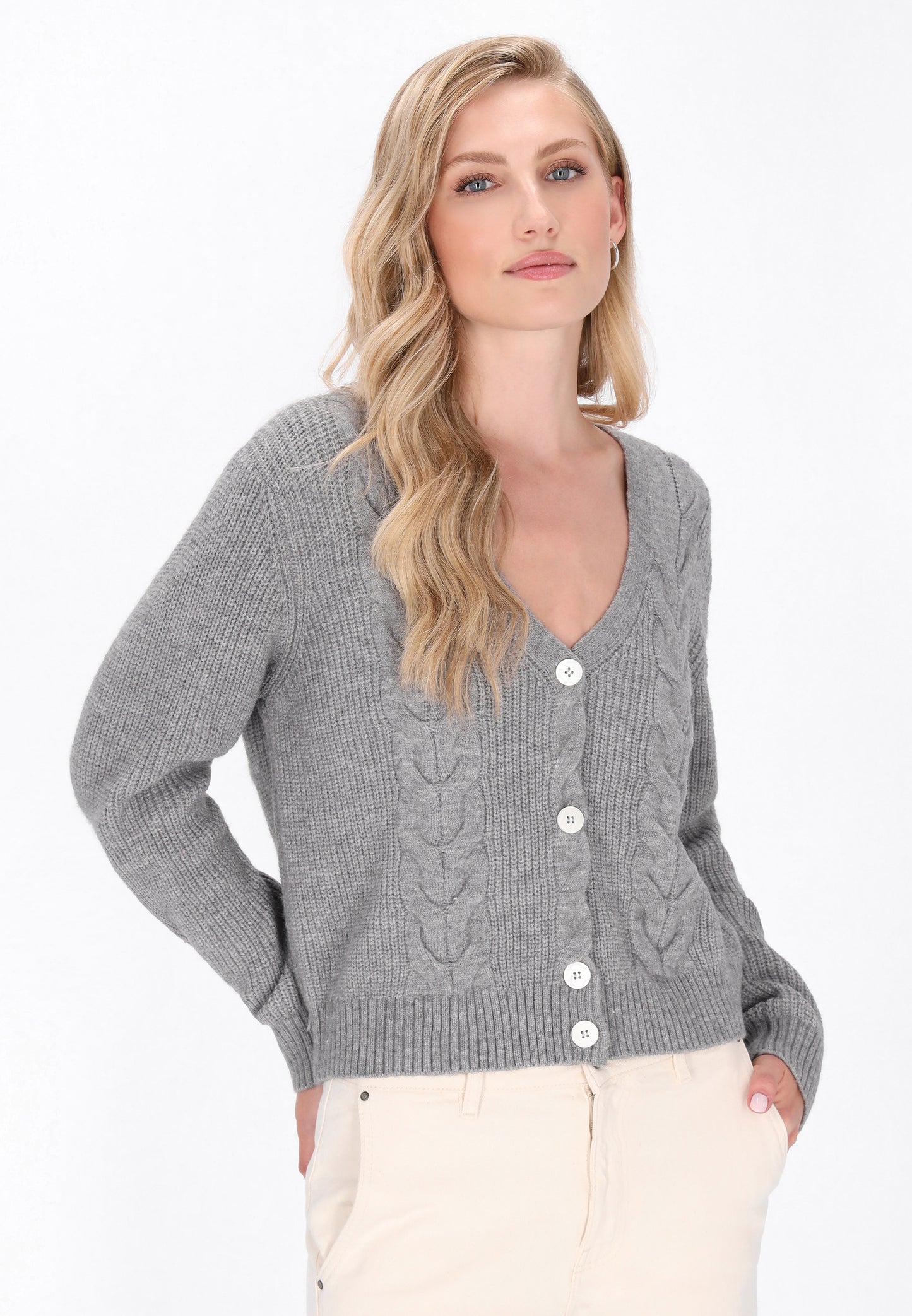 DreiMaster Vintage Damen Strickjacke