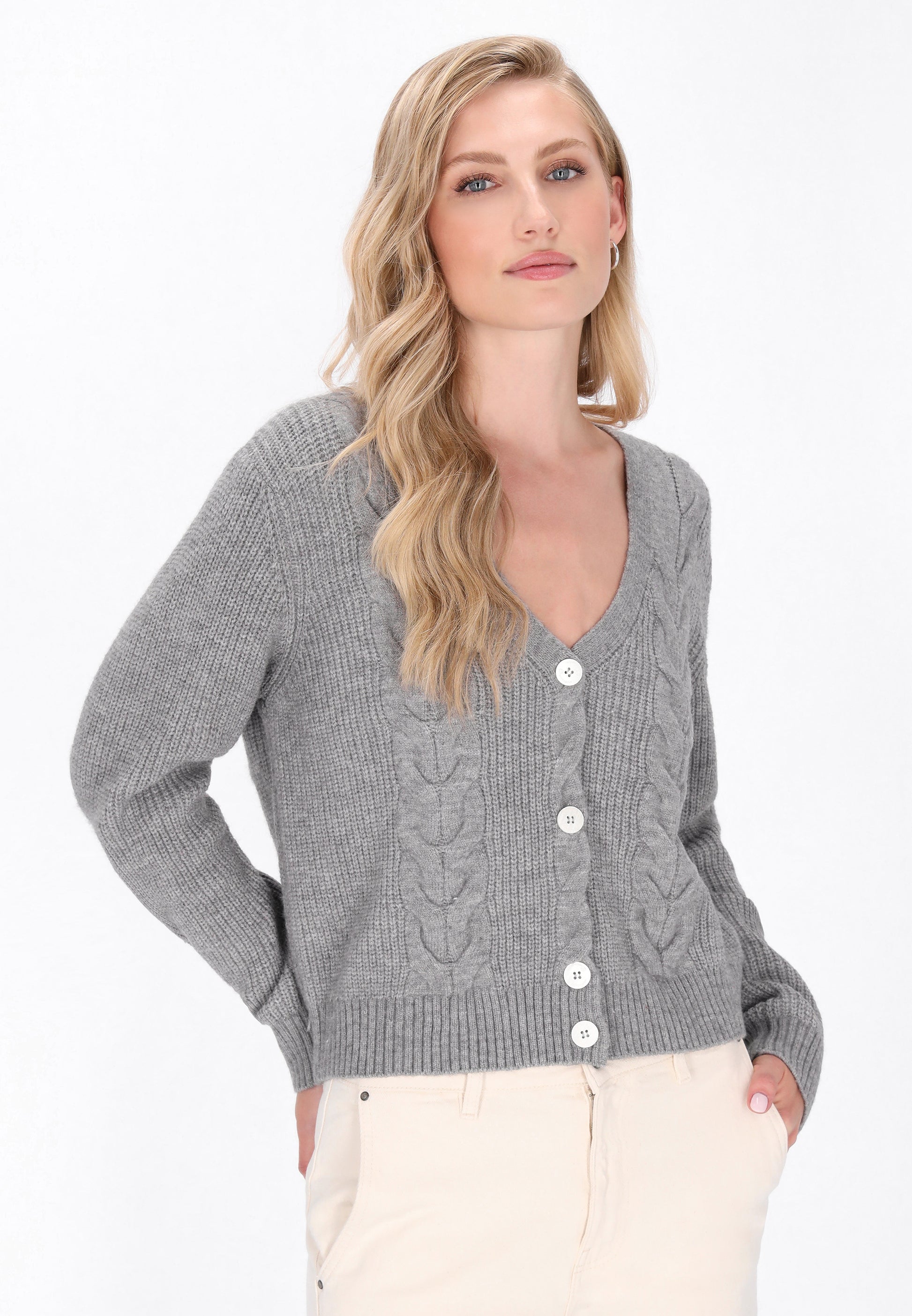 DreiMaster Vintage Damen Strickjacke
