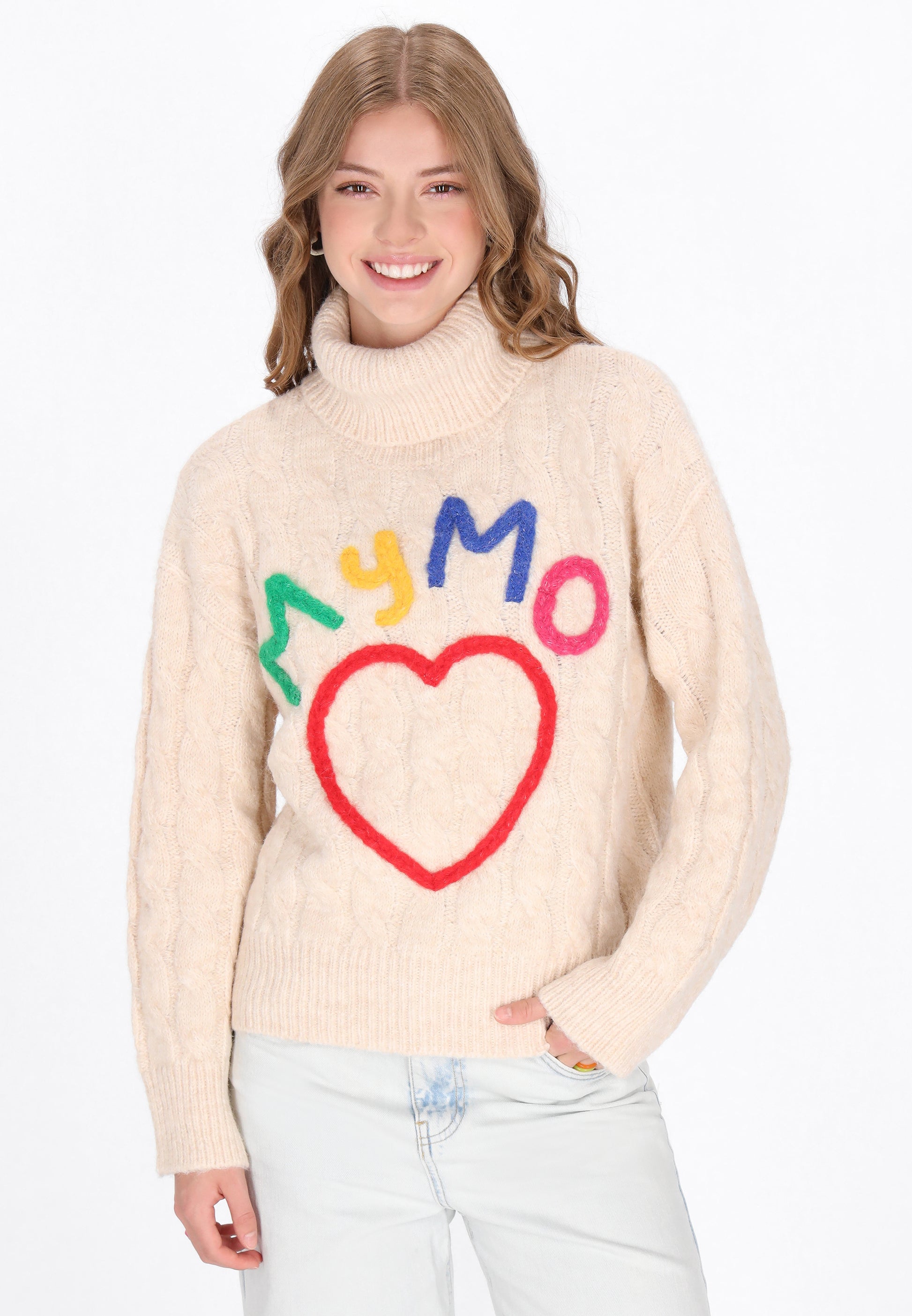 MyMo Damen-Pullover