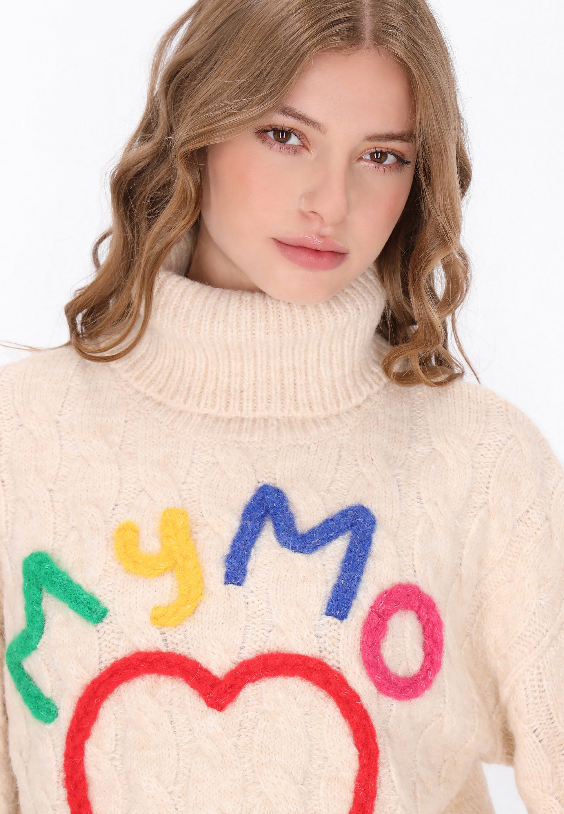 MyMo Damen-Pullover