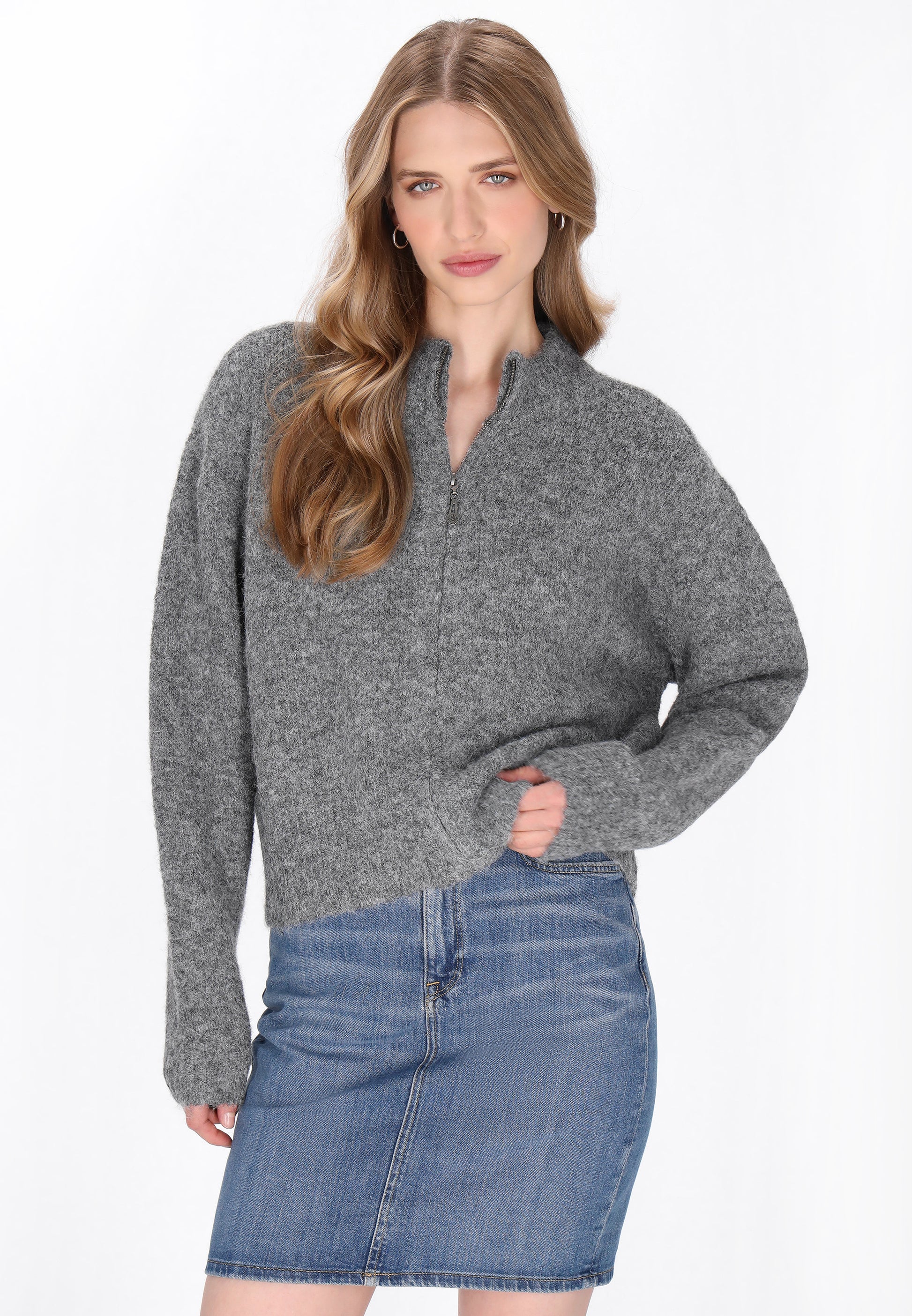 DreiMaster Vintage Damen Strickjacke