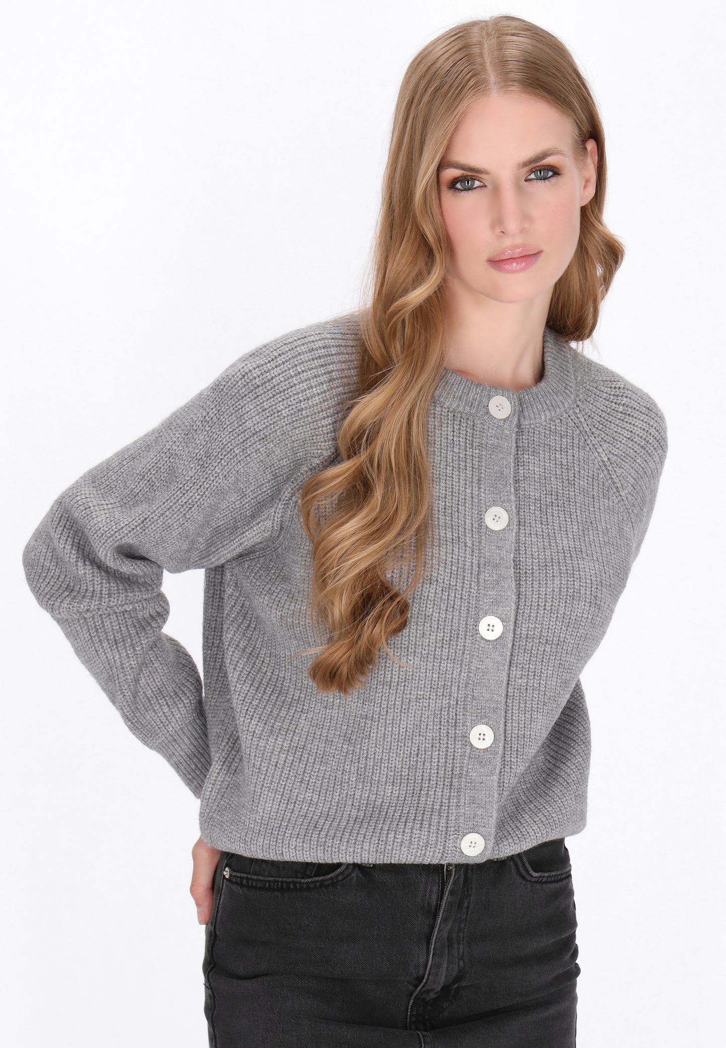 DreiMaster Vintage Damen Strickjacke